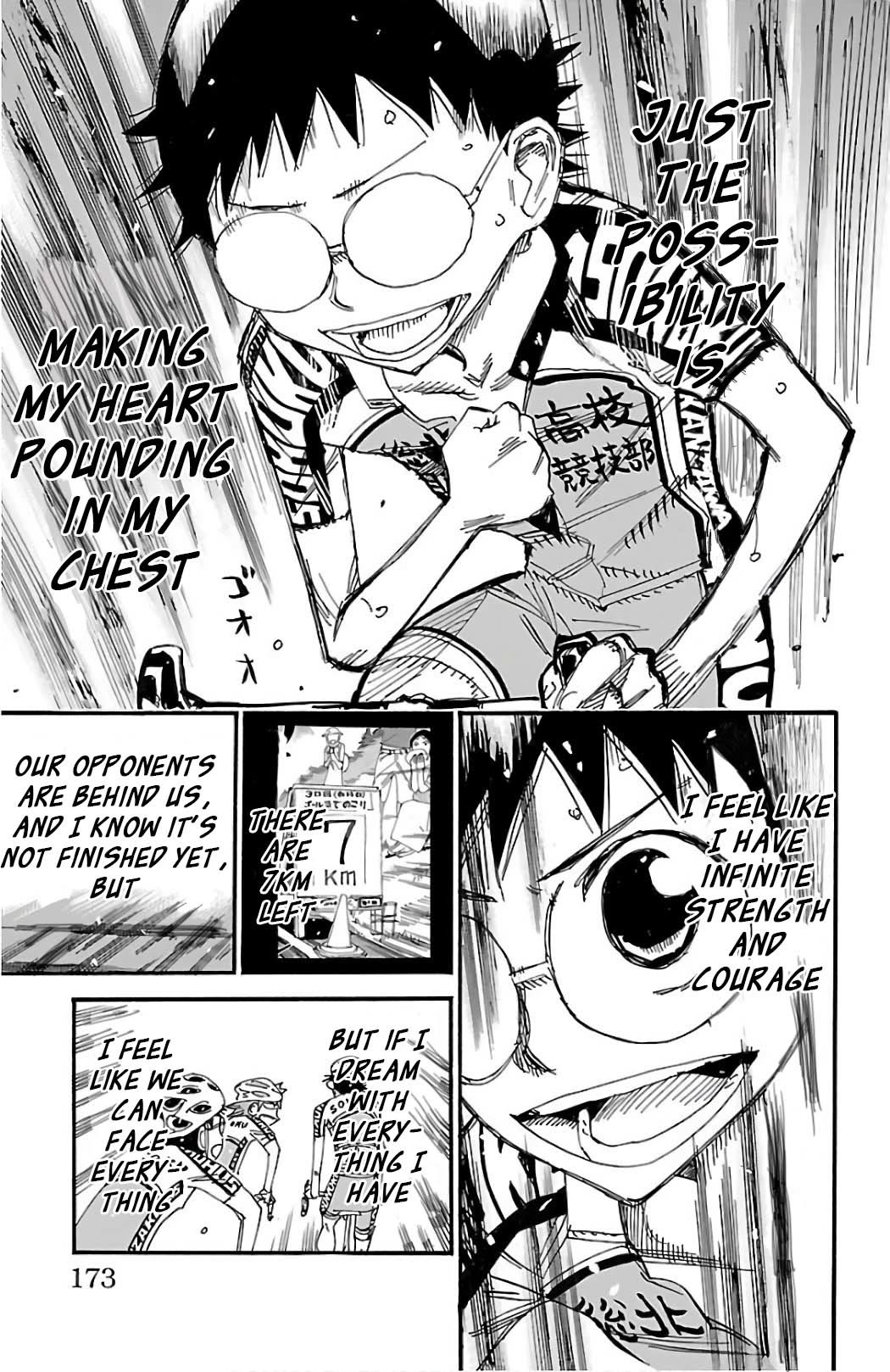 Yowamushi Pedal chapter 492 page 15