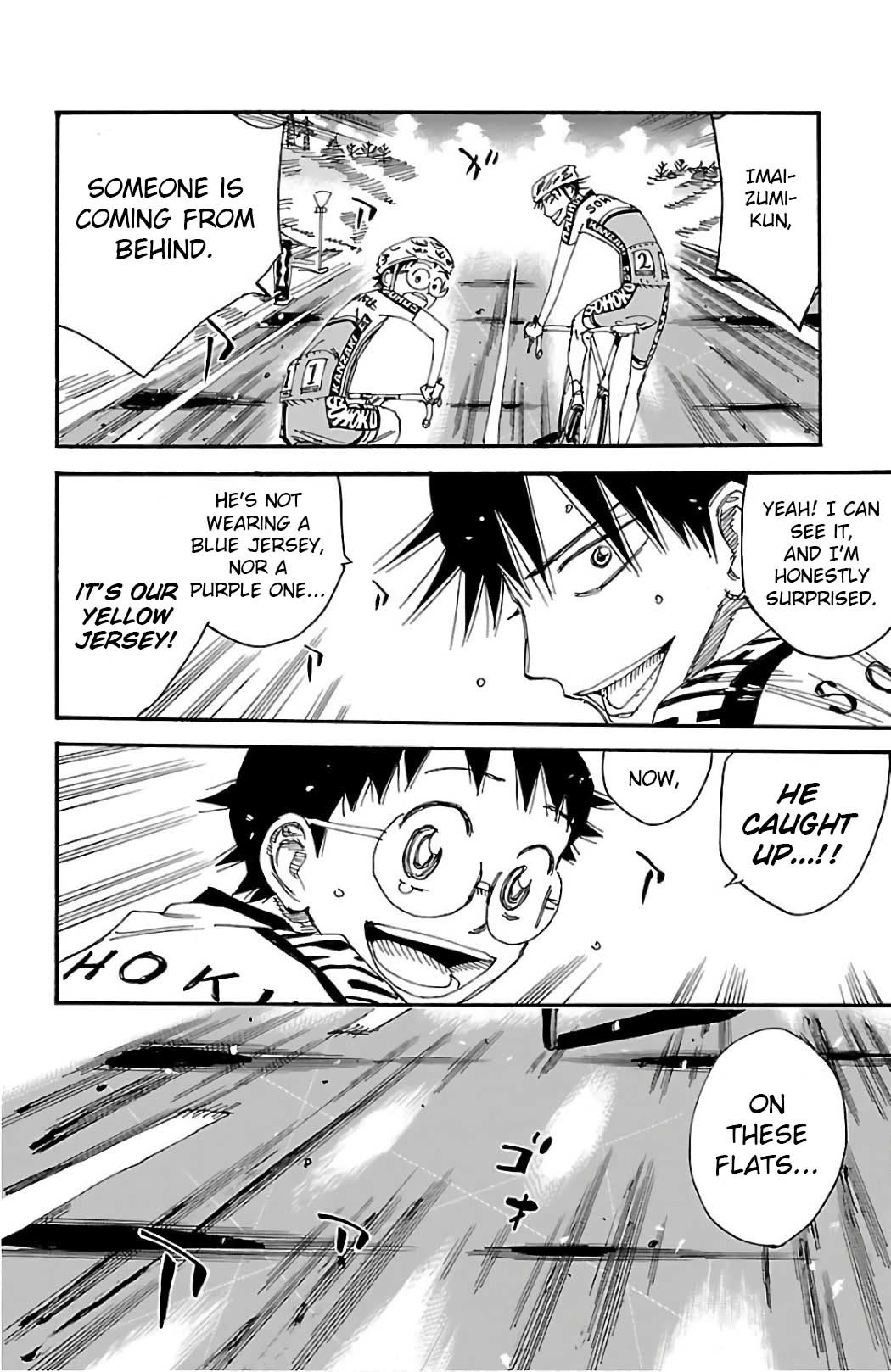 Yowamushi Pedal chapter 492 page 2