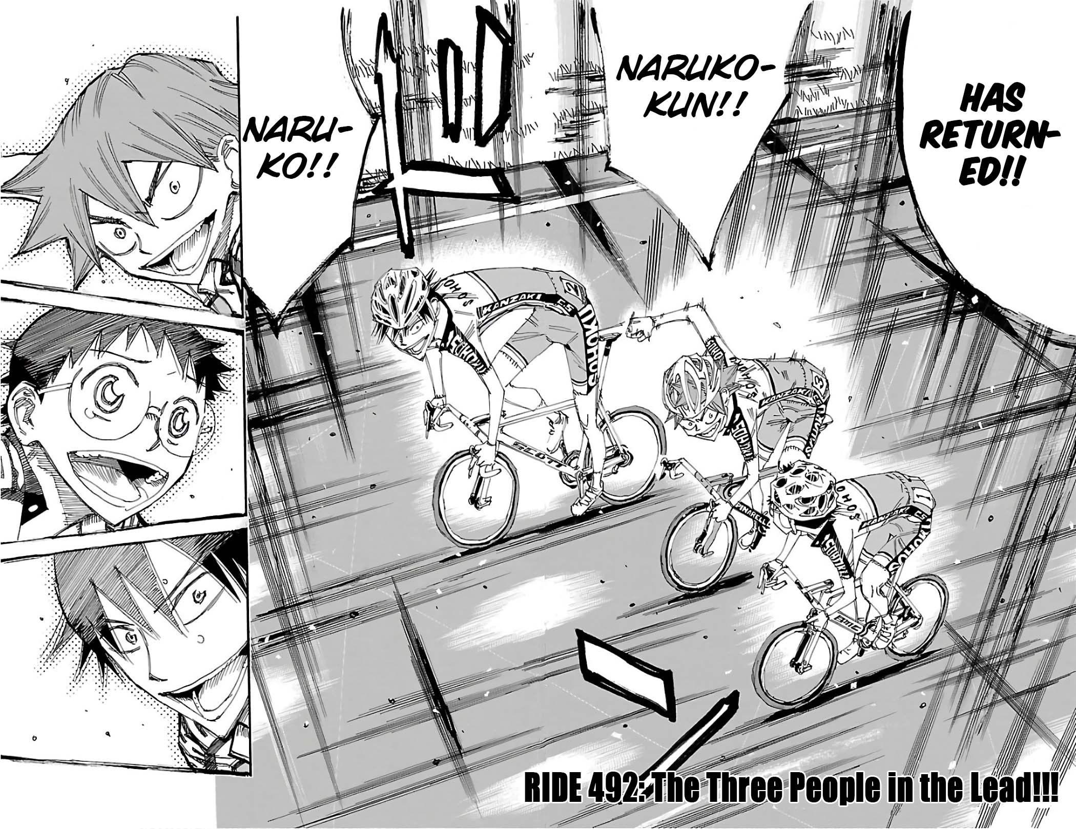 Yowamushi Pedal chapter 492 page 4