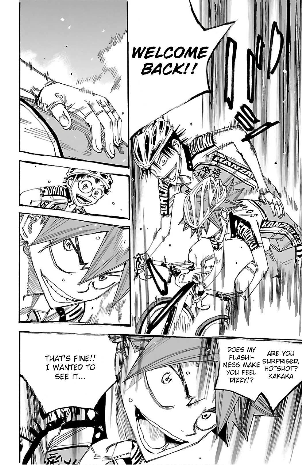 Yowamushi Pedal chapter 492 page 5