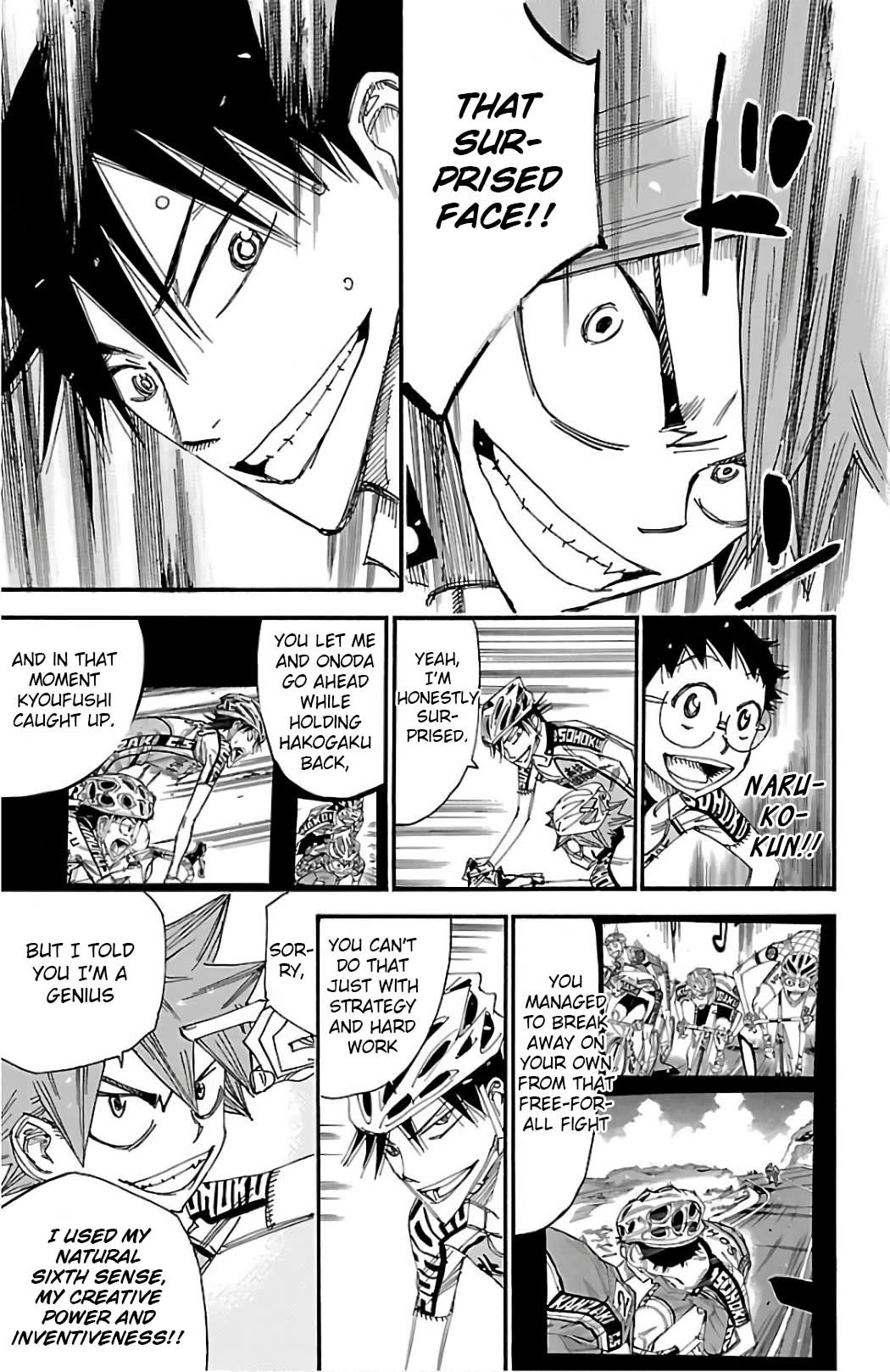 Yowamushi Pedal chapter 492 page 6