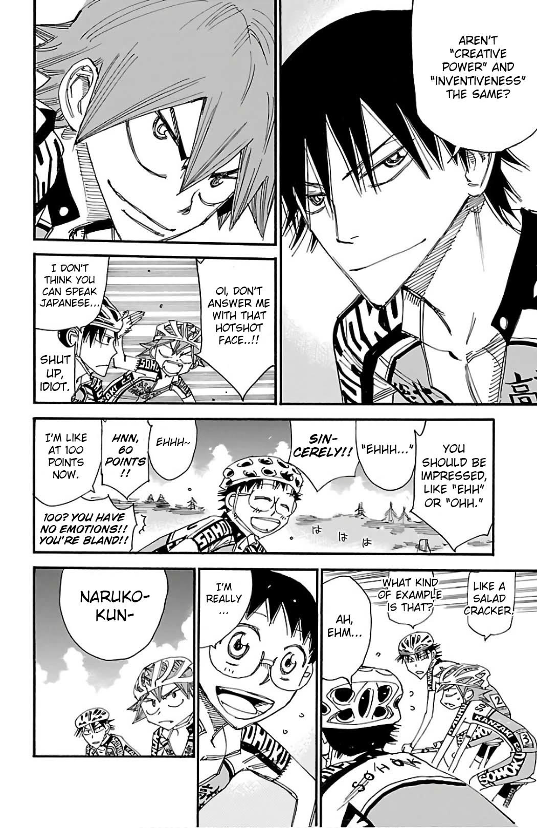 Yowamushi Pedal chapter 492 page 7