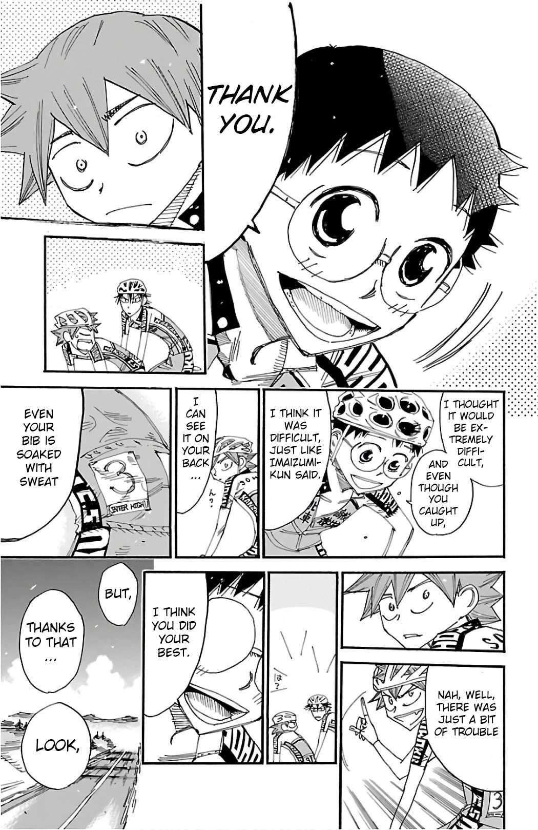 Yowamushi Pedal chapter 492 page 8