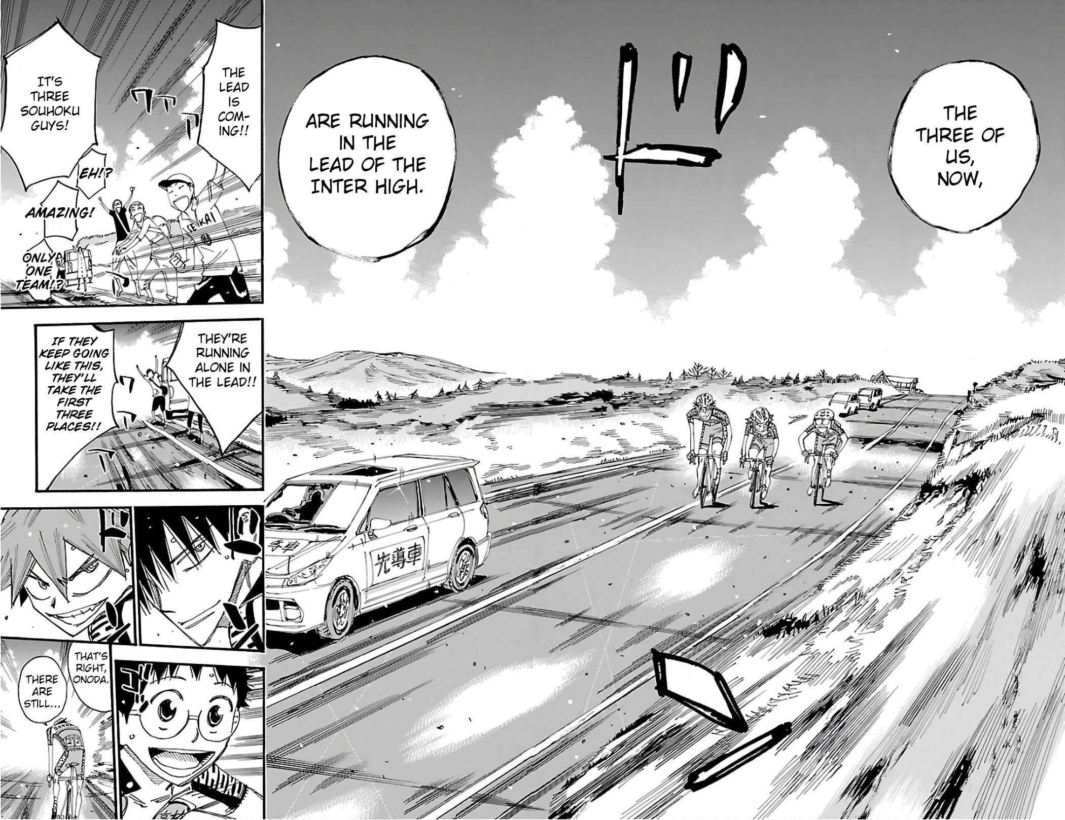 Yowamushi Pedal chapter 492 page 9