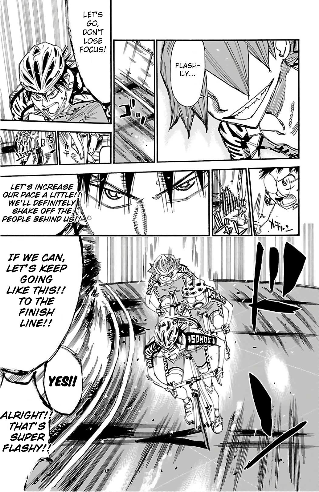 Yowamushi Pedal chapter 493 page 10