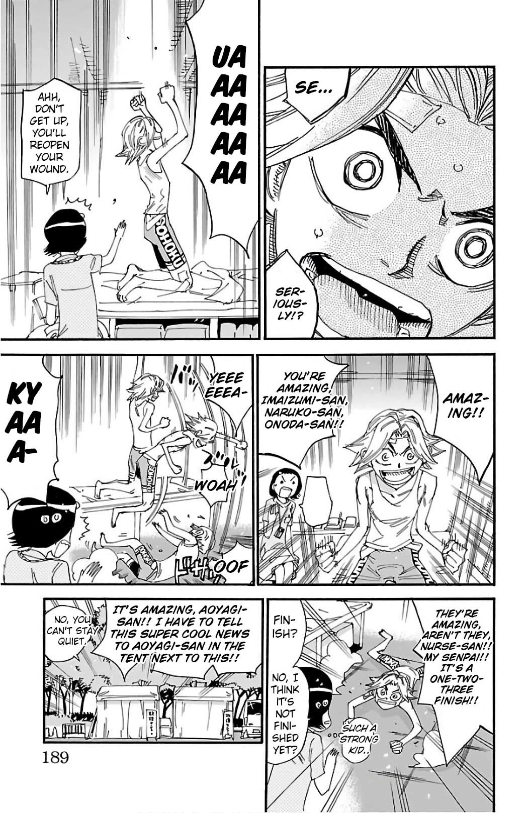 Yowamushi Pedal chapter 493 page 12