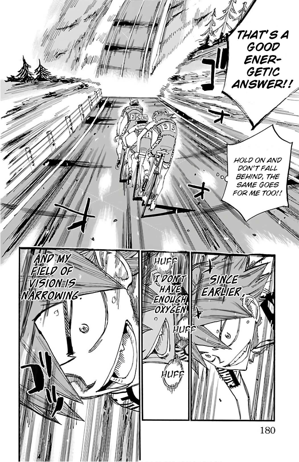 Yowamushi Pedal chapter 493 page 3