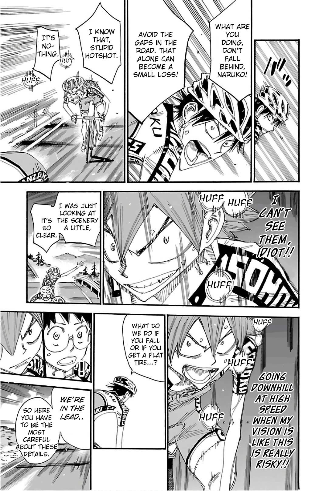 Yowamushi Pedal chapter 493 page 6