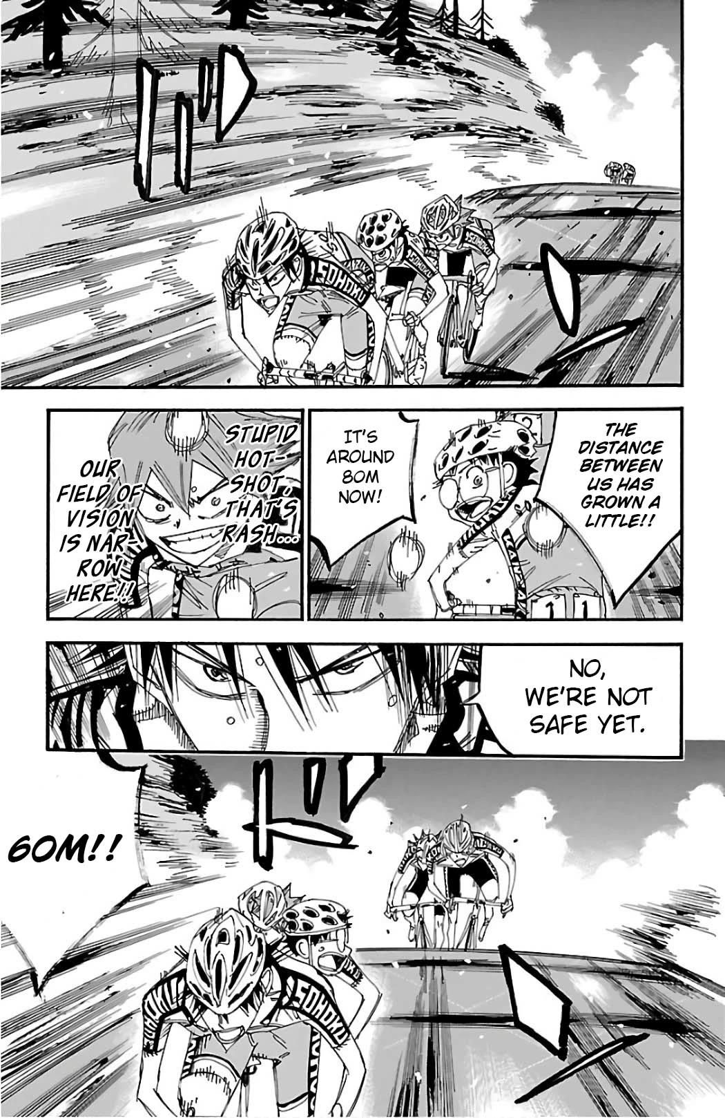 Yowamushi Pedal chapter 494 page 14