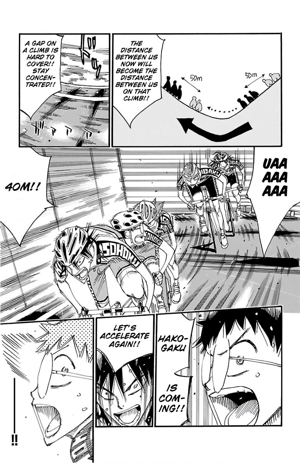 Yowamushi Pedal chapter 494 page 16