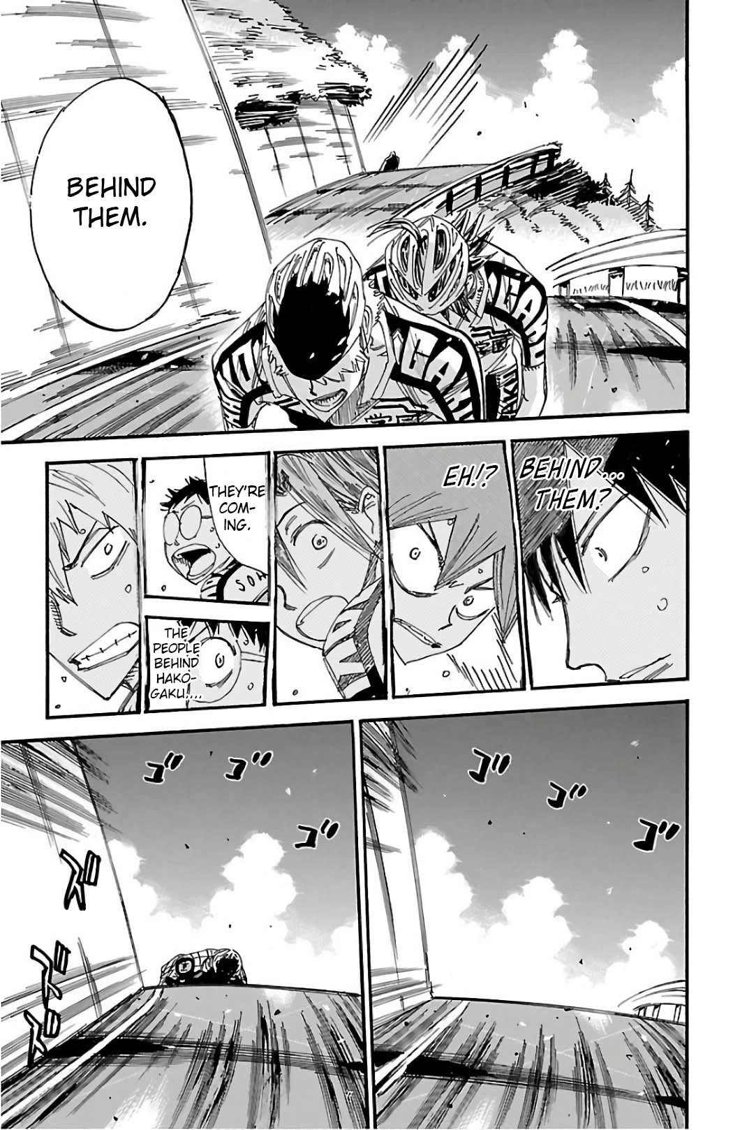 Yowamushi Pedal chapter 494 page 18