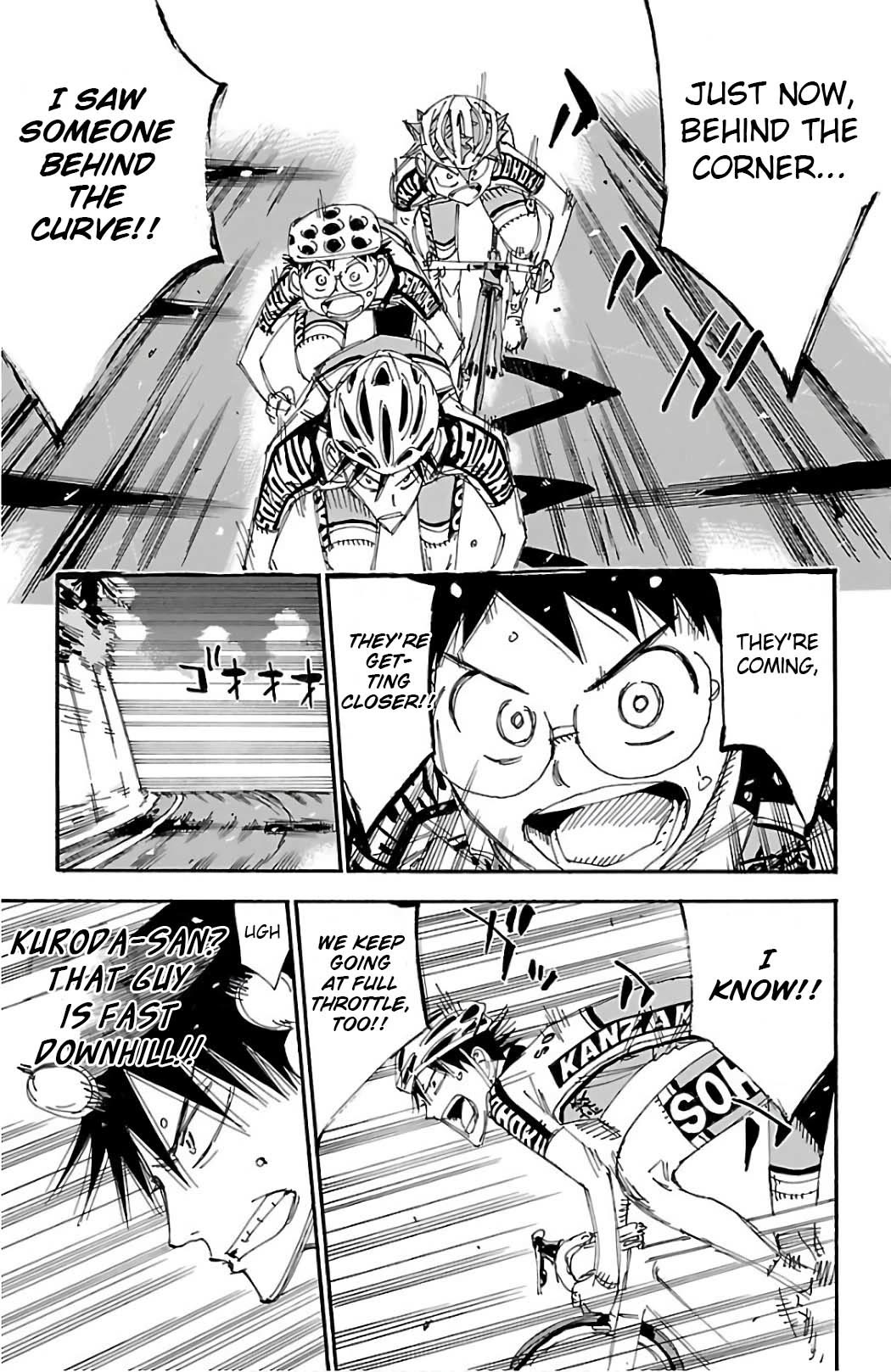 Yowamushi Pedal chapter 494 page 3