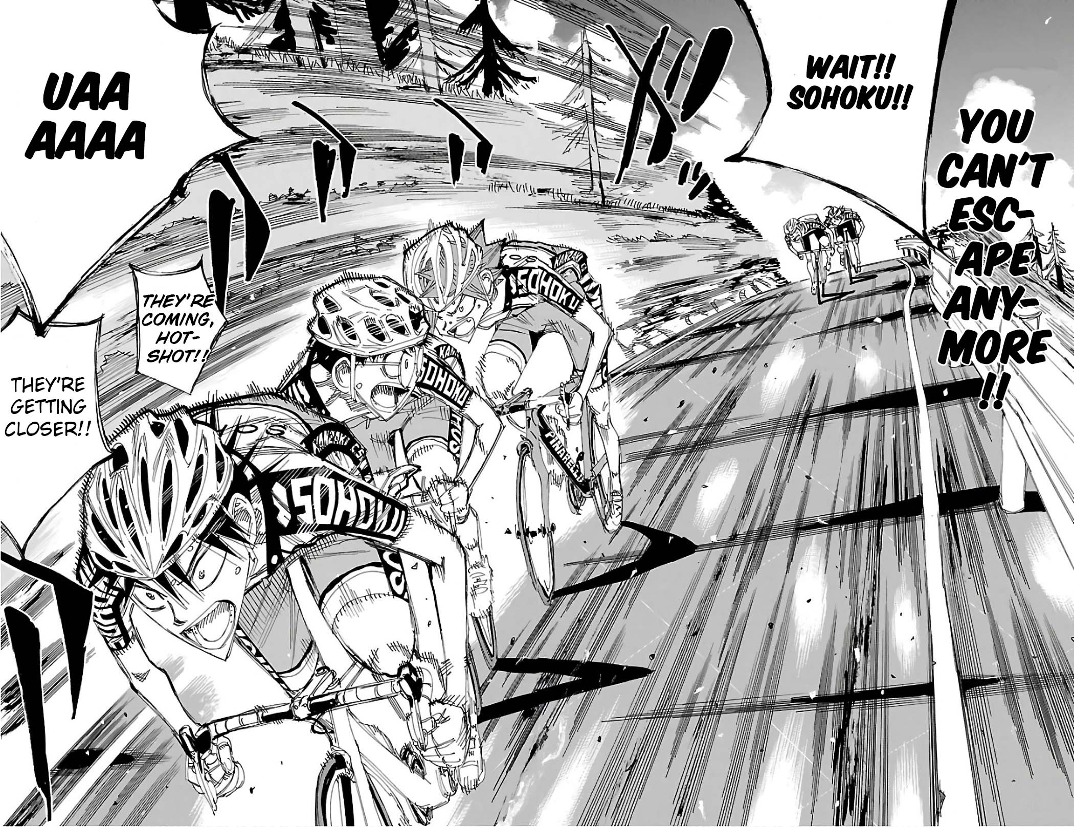 Yowamushi Pedal chapter 494 page 6