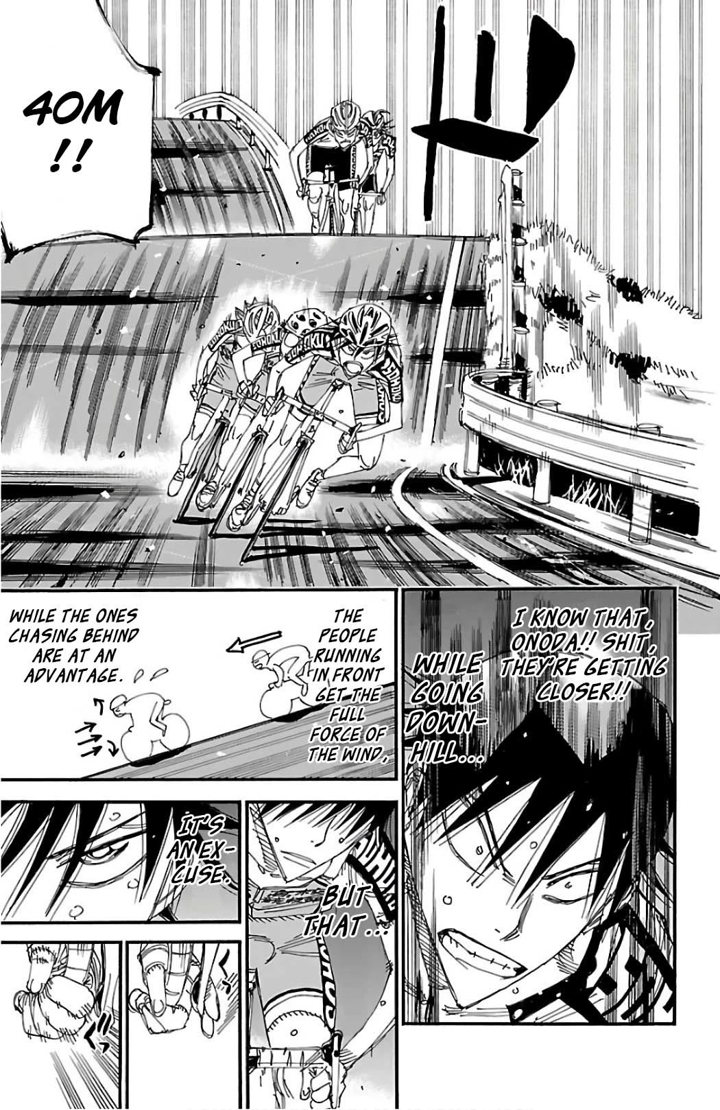 Yowamushi Pedal chapter 494 page 8