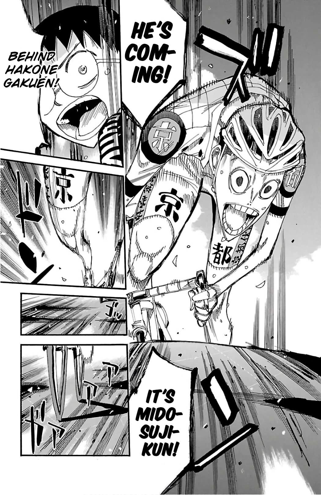 Yowamushi Pedal chapter 495 page 1