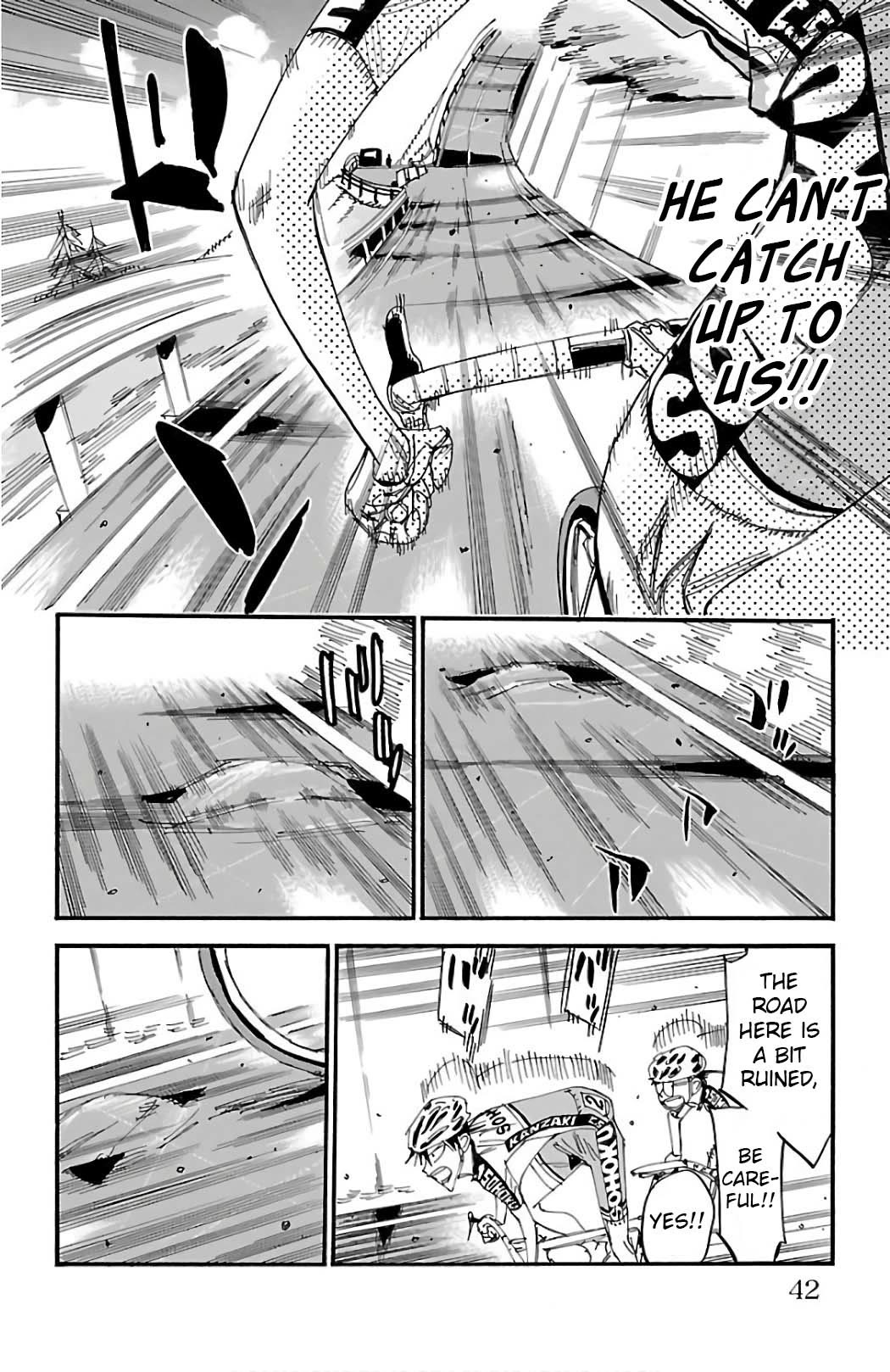 Yowamushi Pedal chapter 495 page 13