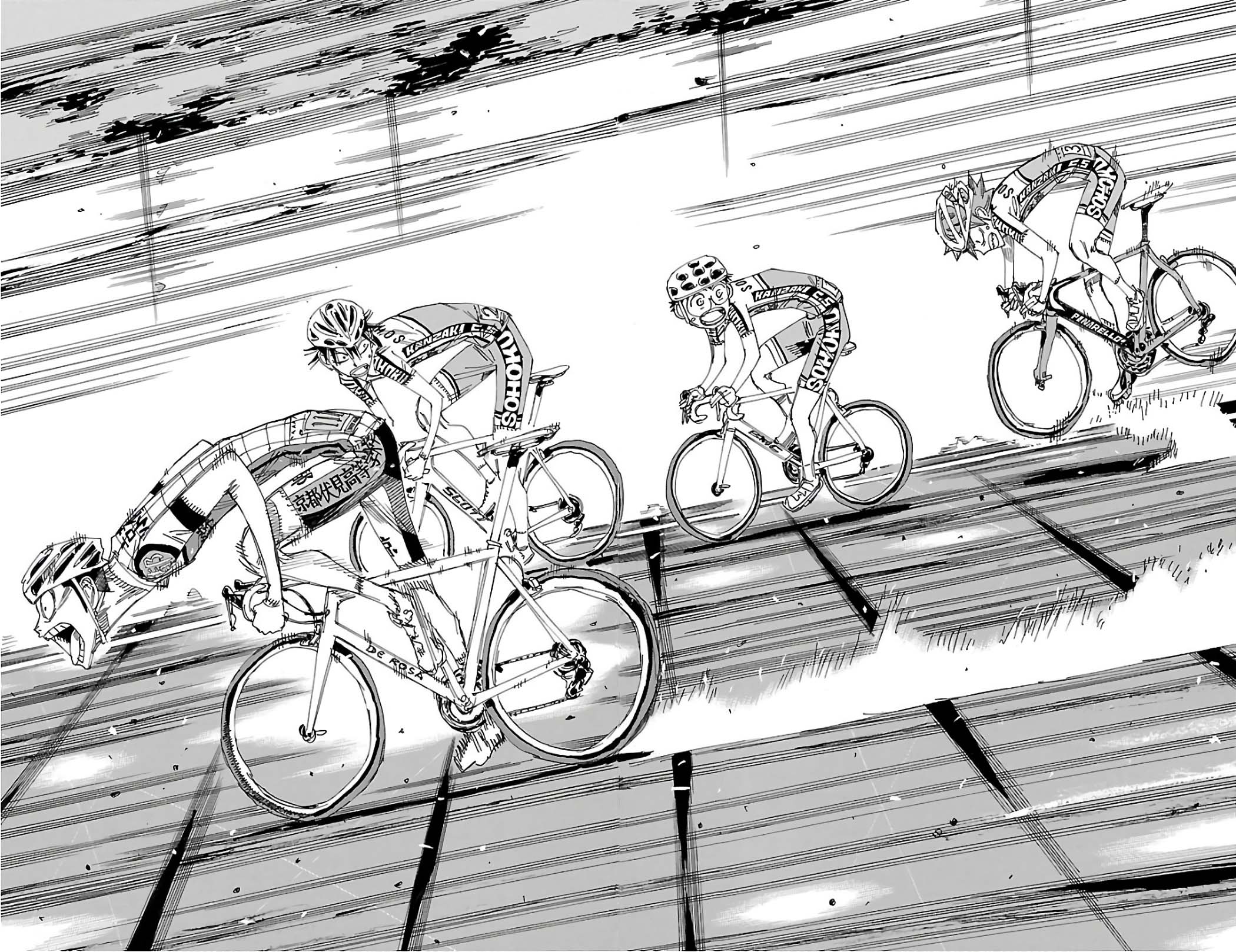 Yowamushi Pedal chapter 495 page 15