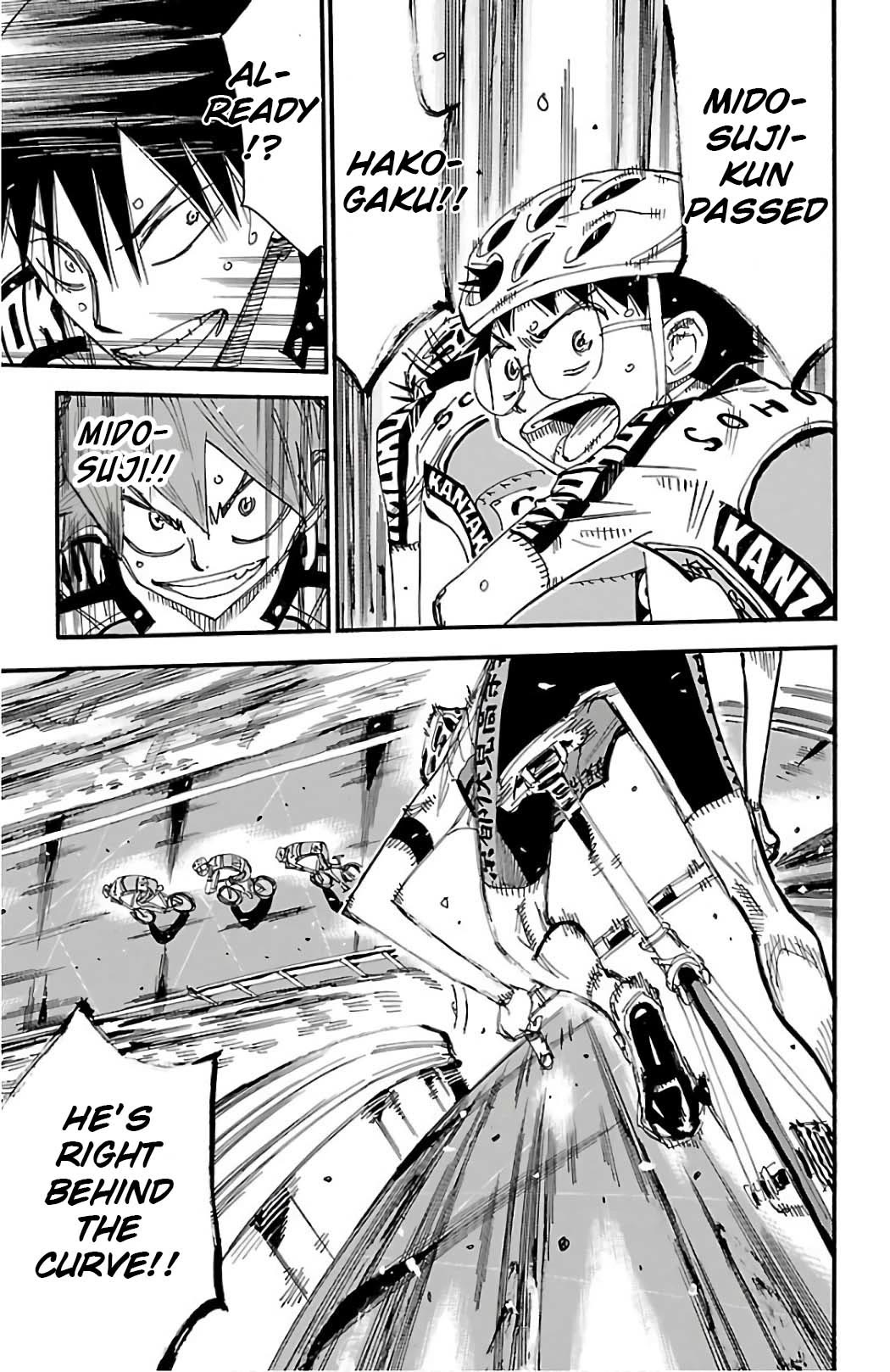 Yowamushi Pedal chapter 495 page 7