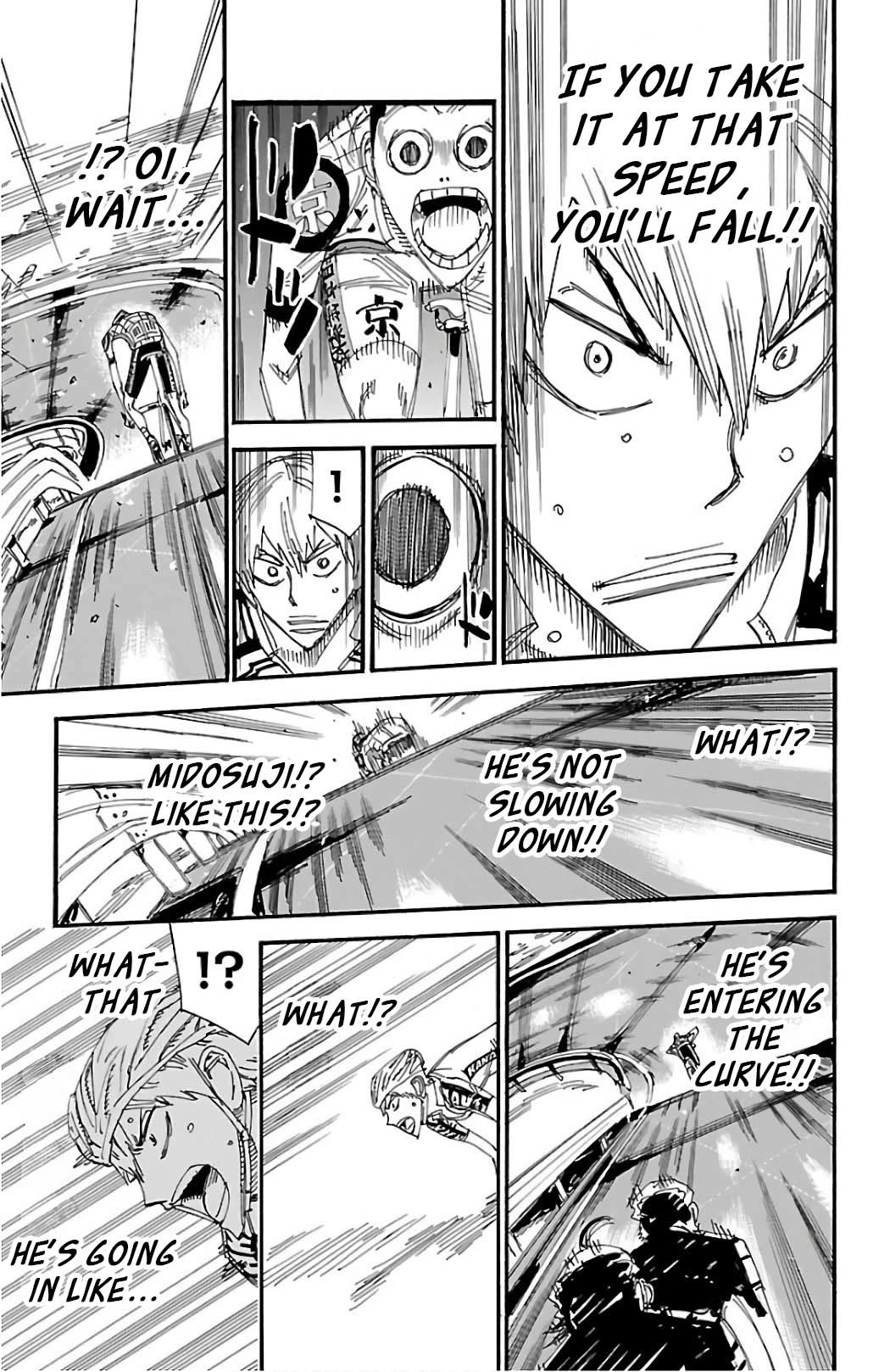 Yowamushi Pedal chapter 495 page 9