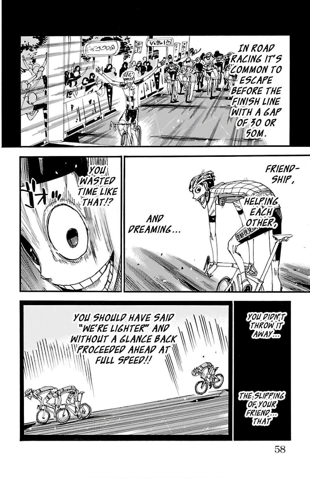 Yowamushi Pedal chapter 496 page 11