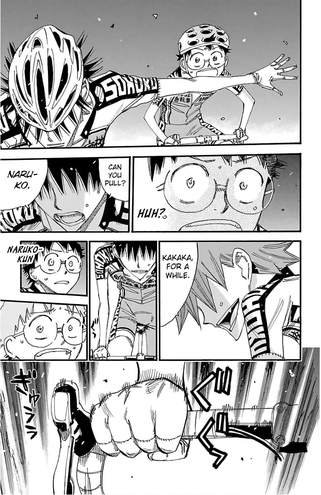 Yowamushi Pedal chapter 496 page 16