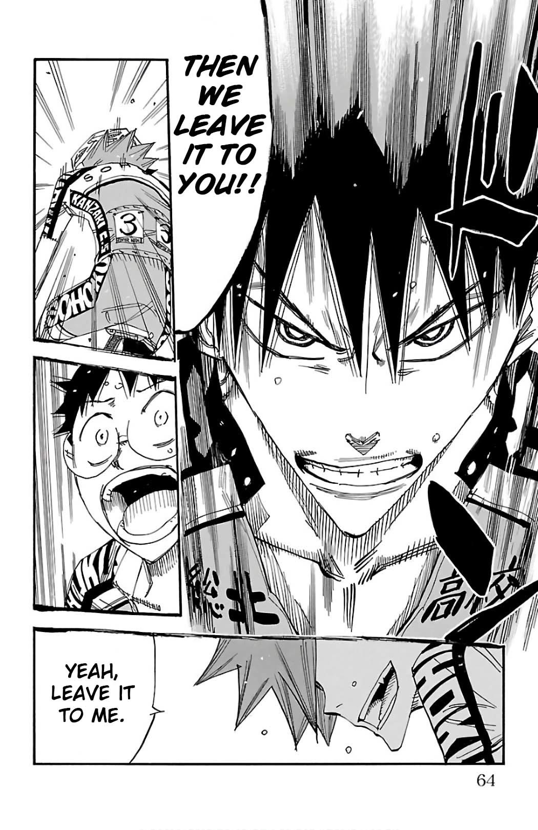 Yowamushi Pedal chapter 496 page 17