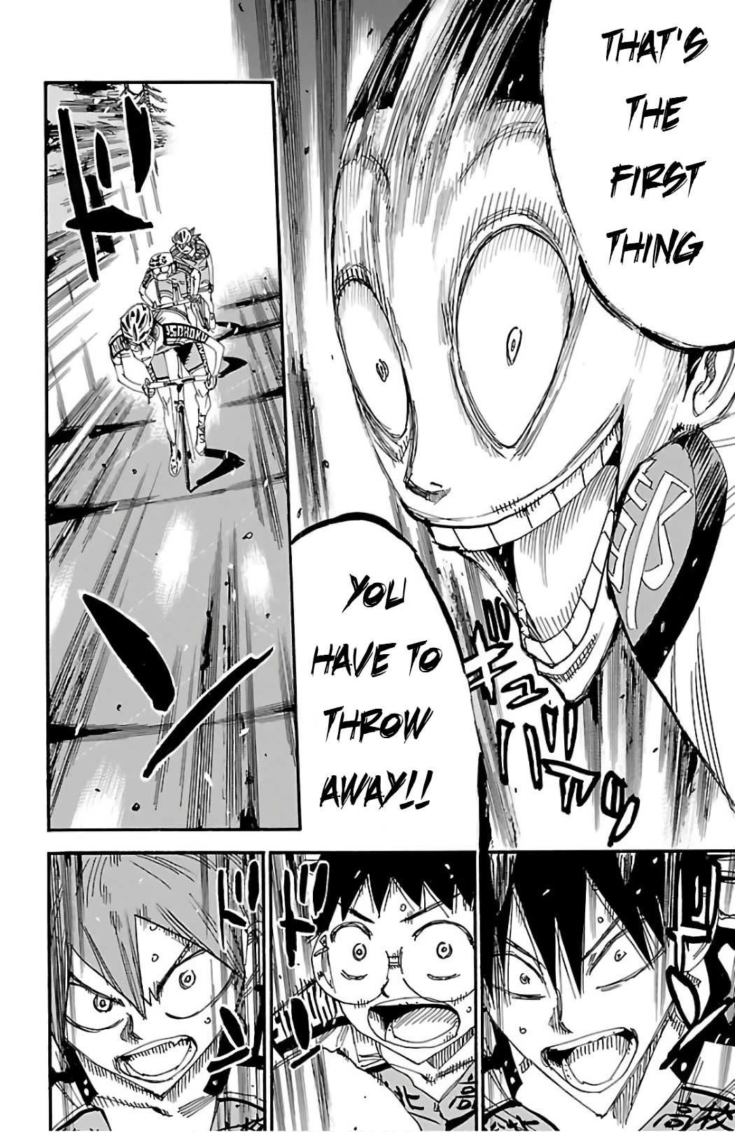 Yowamushi Pedal chapter 496 page 5