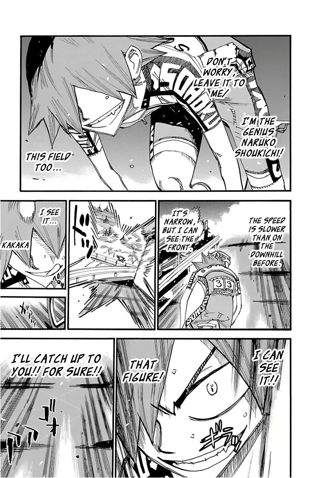 Yowamushi Pedal chapter 497 page 7