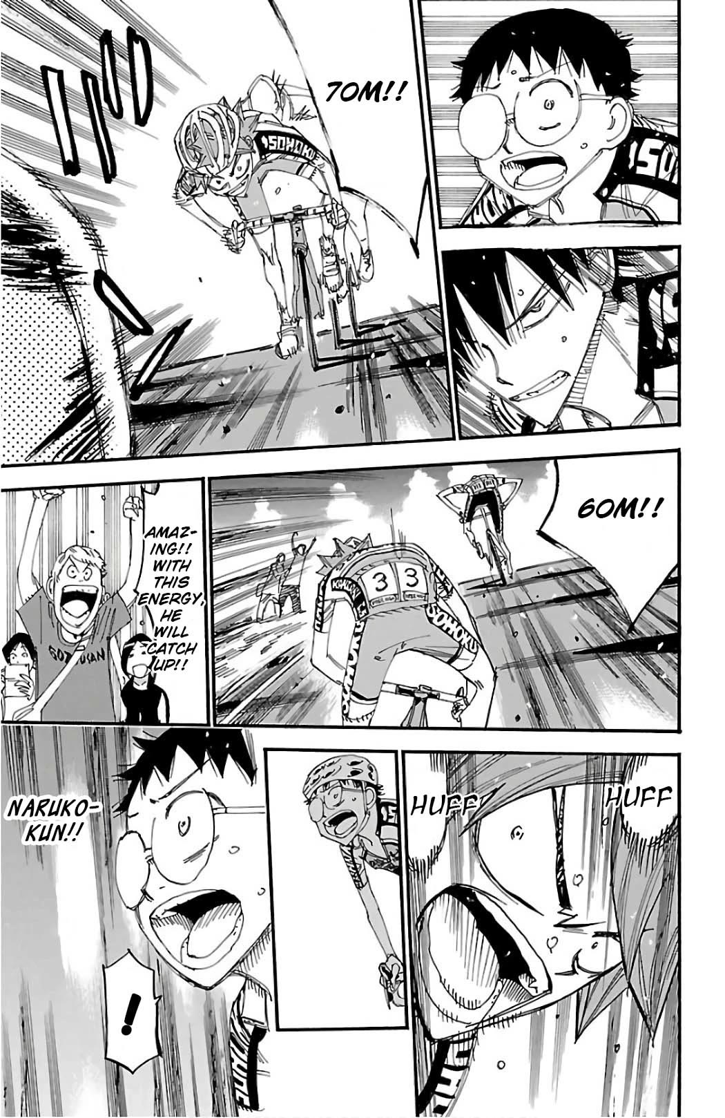 Yowamushi Pedal chapter 498 page 10