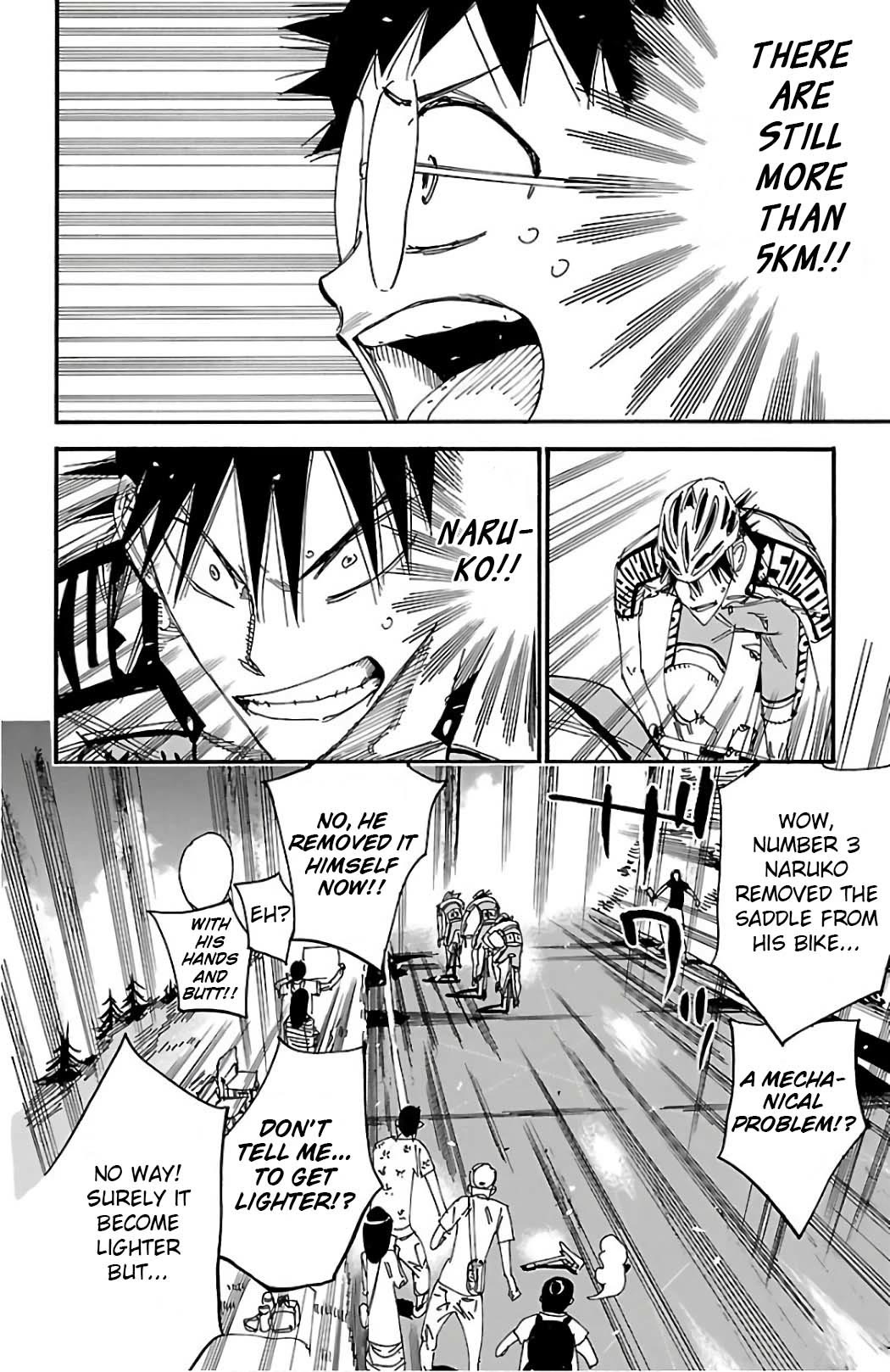 Yowamushi Pedal chapter 498 page 3