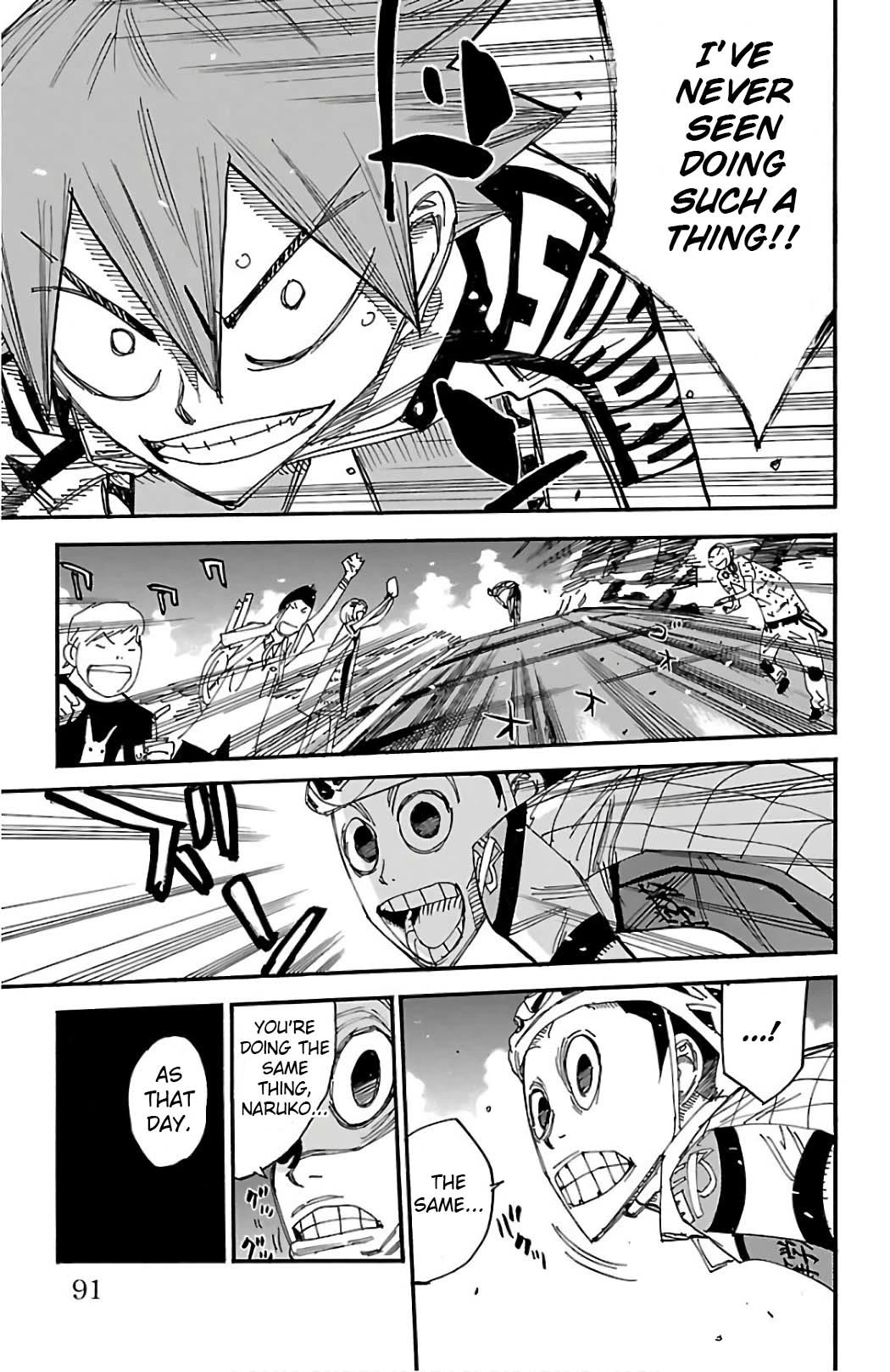 Yowamushi Pedal chapter 498 page 4