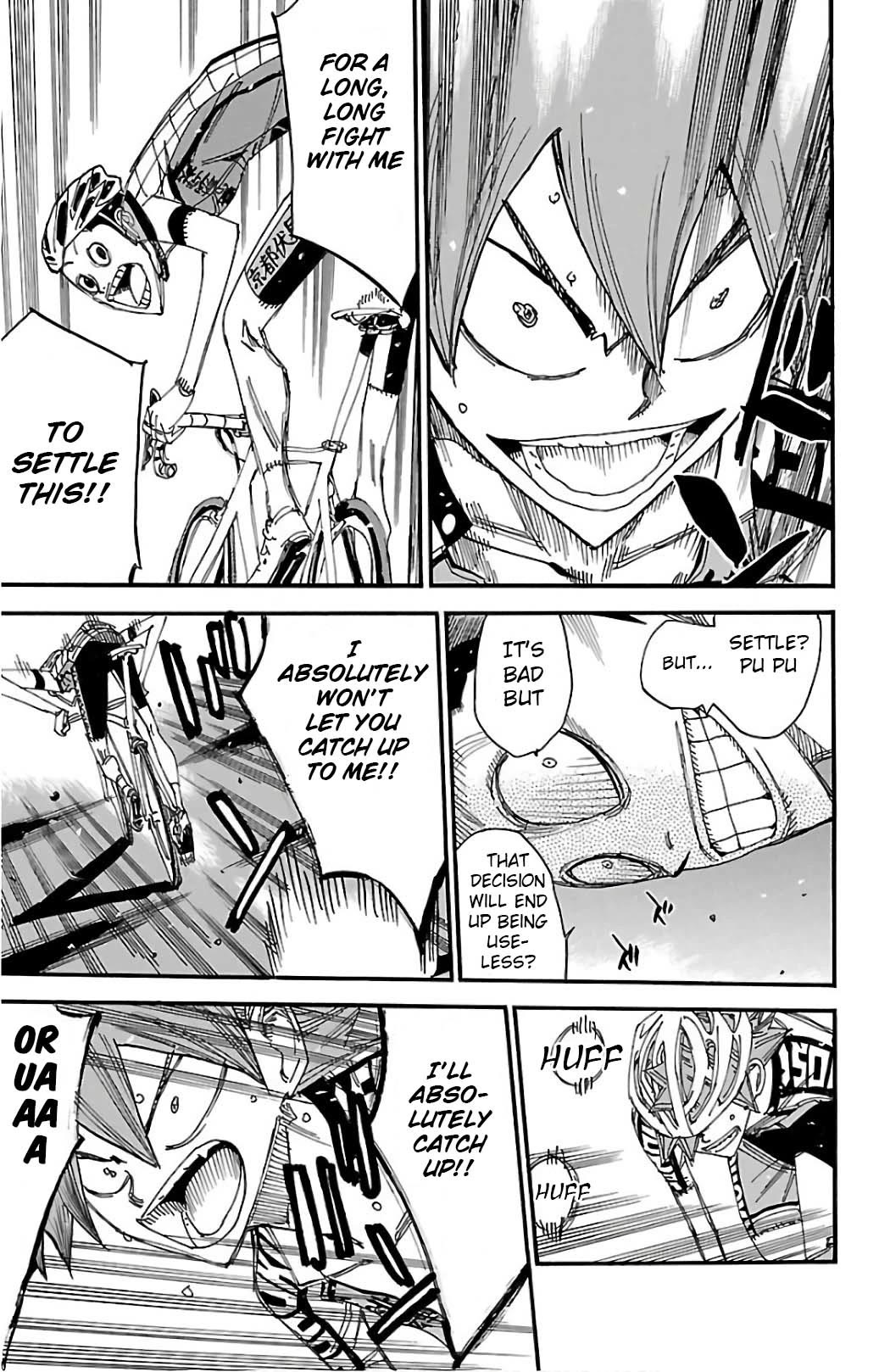 Yowamushi Pedal chapter 498 page 6