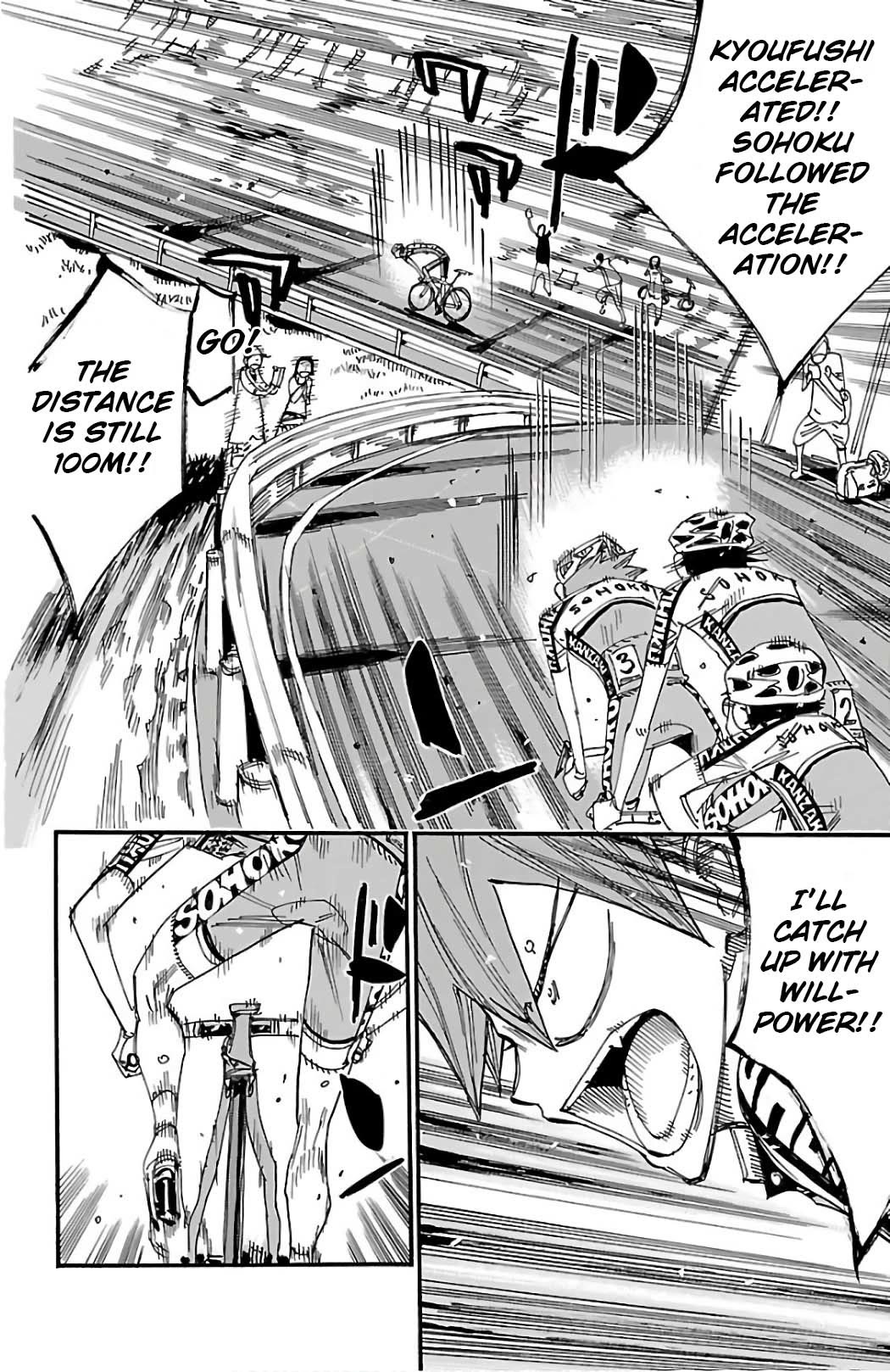 Yowamushi Pedal chapter 498 page 7