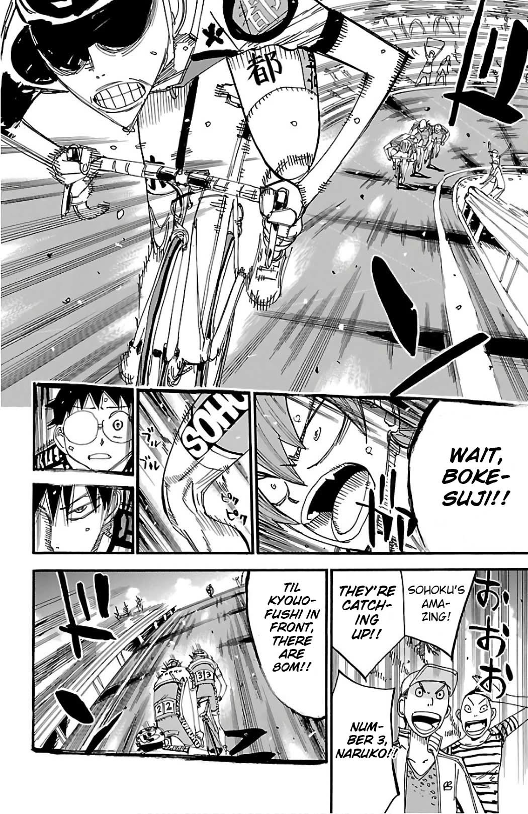 Yowamushi Pedal chapter 498 page 9