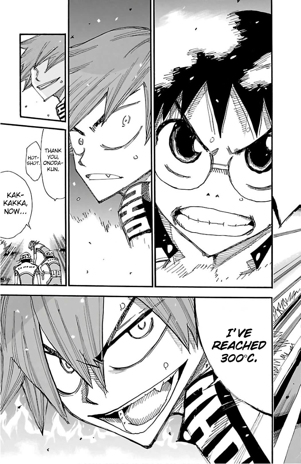 Yowamushi Pedal chapter 499 page 14