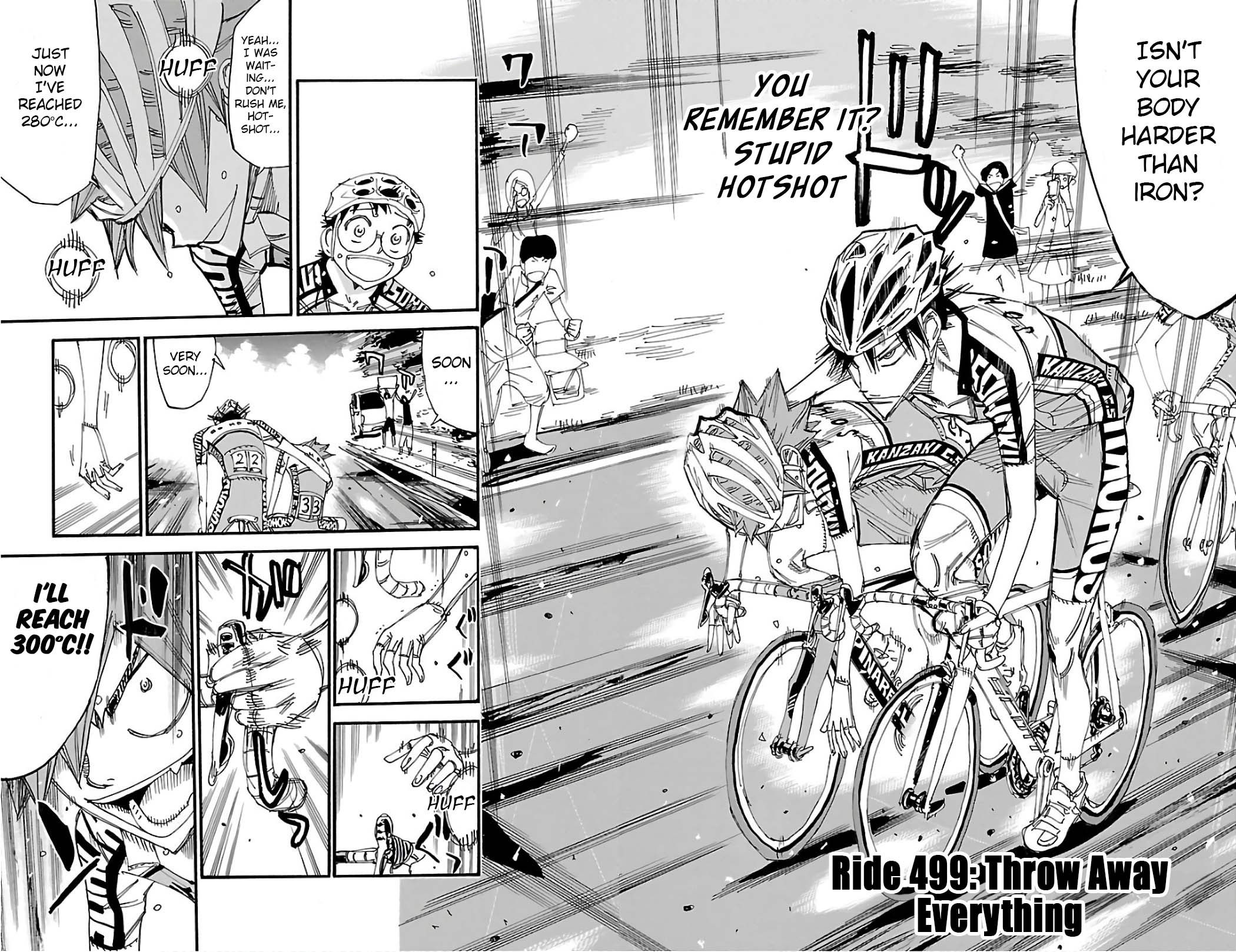 Yowamushi Pedal chapter 499 page 2