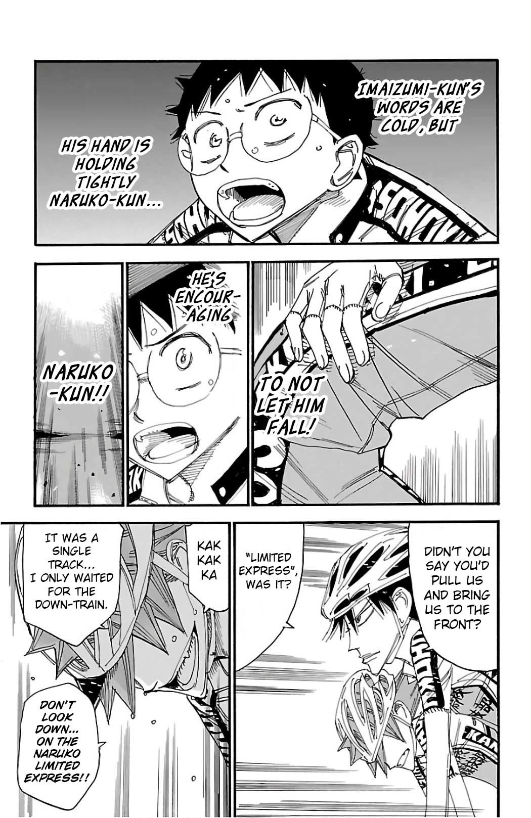 Yowamushi Pedal chapter 499 page 4