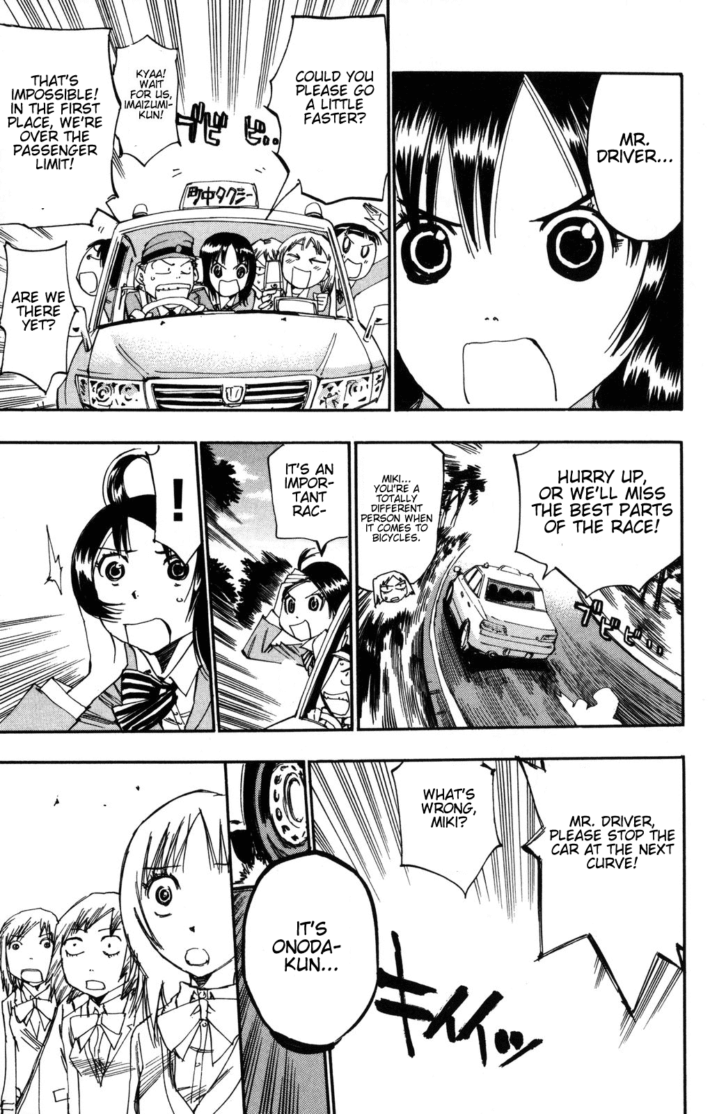 Yowamushi Pedal chapter 5 page 13