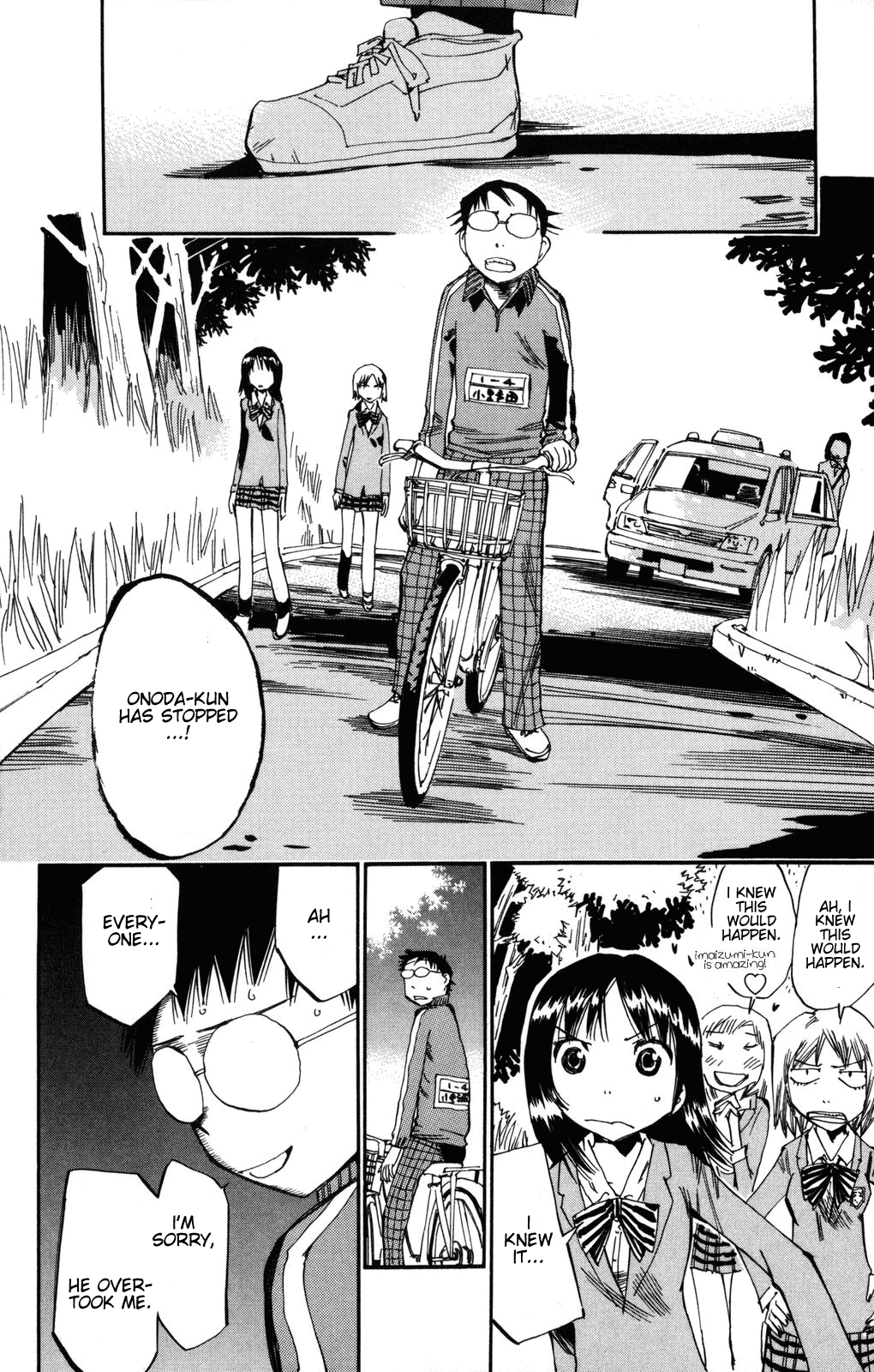 Yowamushi Pedal chapter 5 page 14