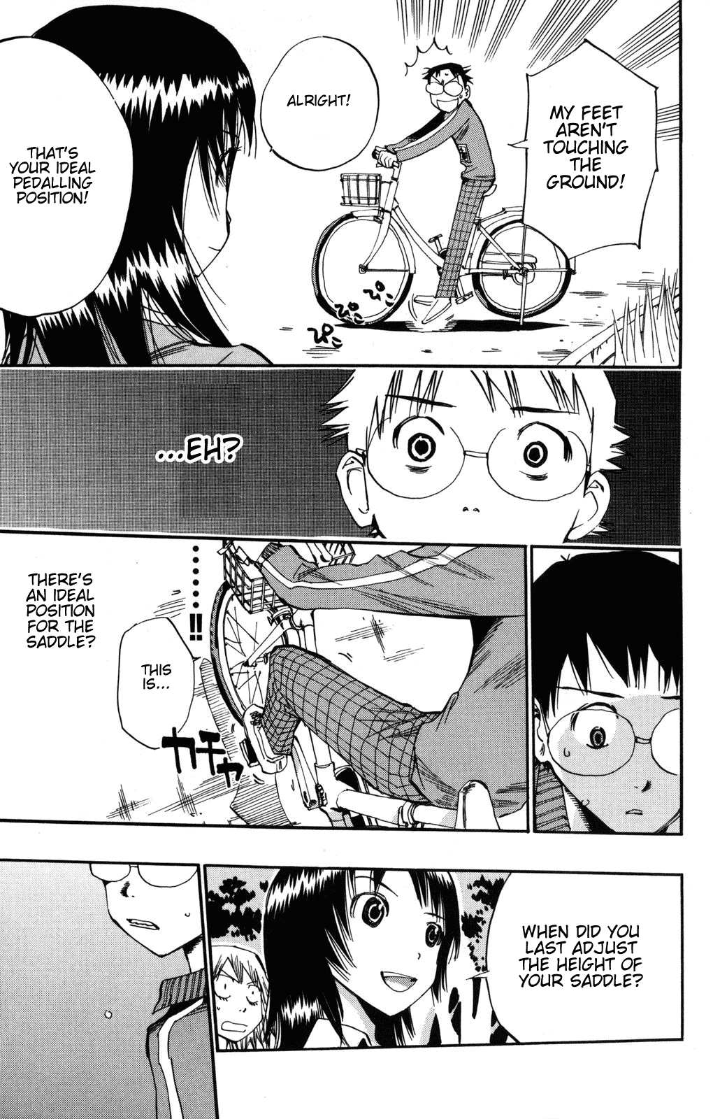 Yowamushi Pedal chapter 5 page 17