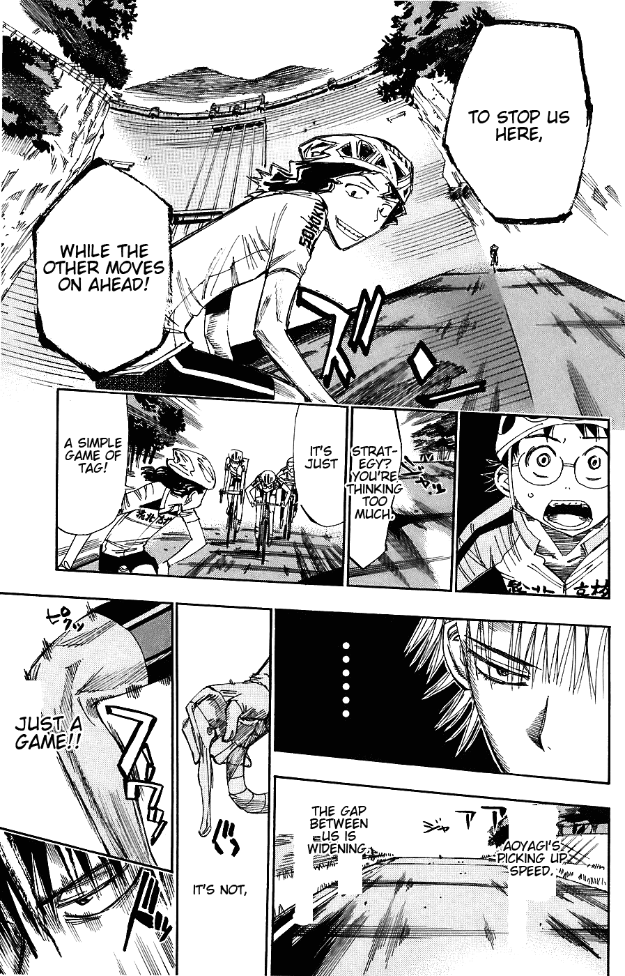 Yowamushi Pedal chapter 50 page 10