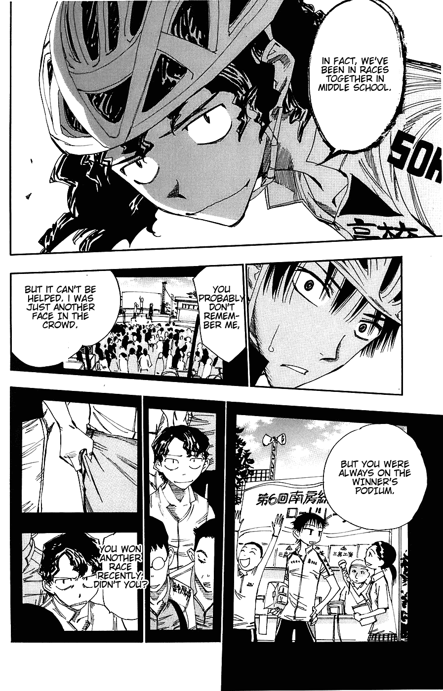 Yowamushi Pedal chapter 50 page 13