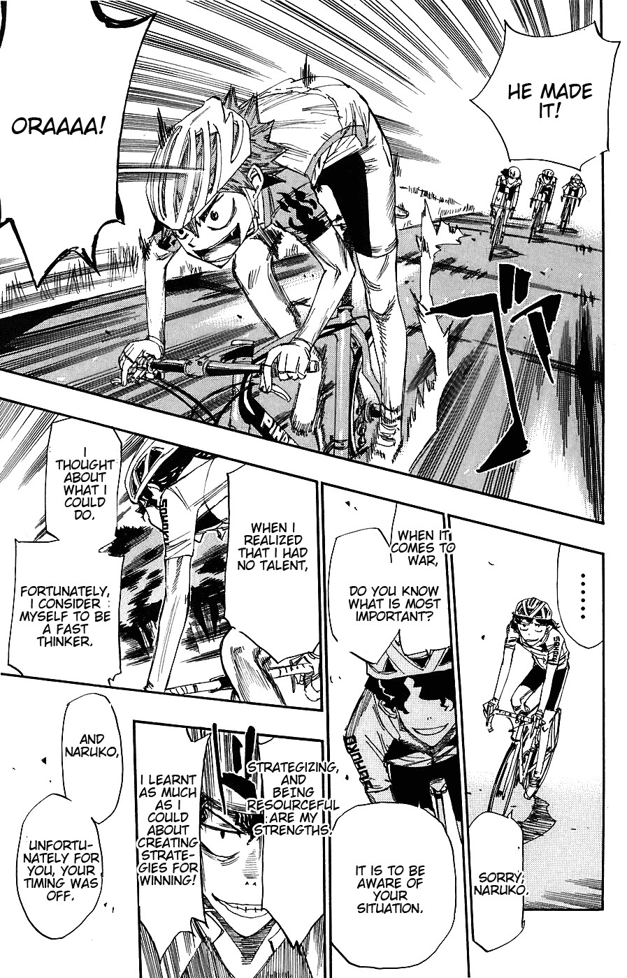 Yowamushi Pedal chapter 50 page 16