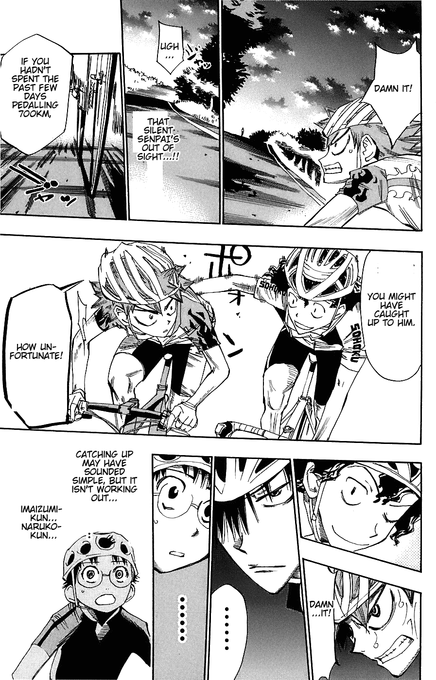 Yowamushi Pedal chapter 50 page 18