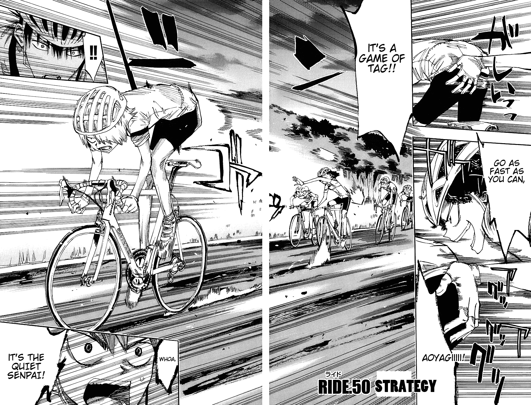 Yowamushi Pedal chapter 50 page 2