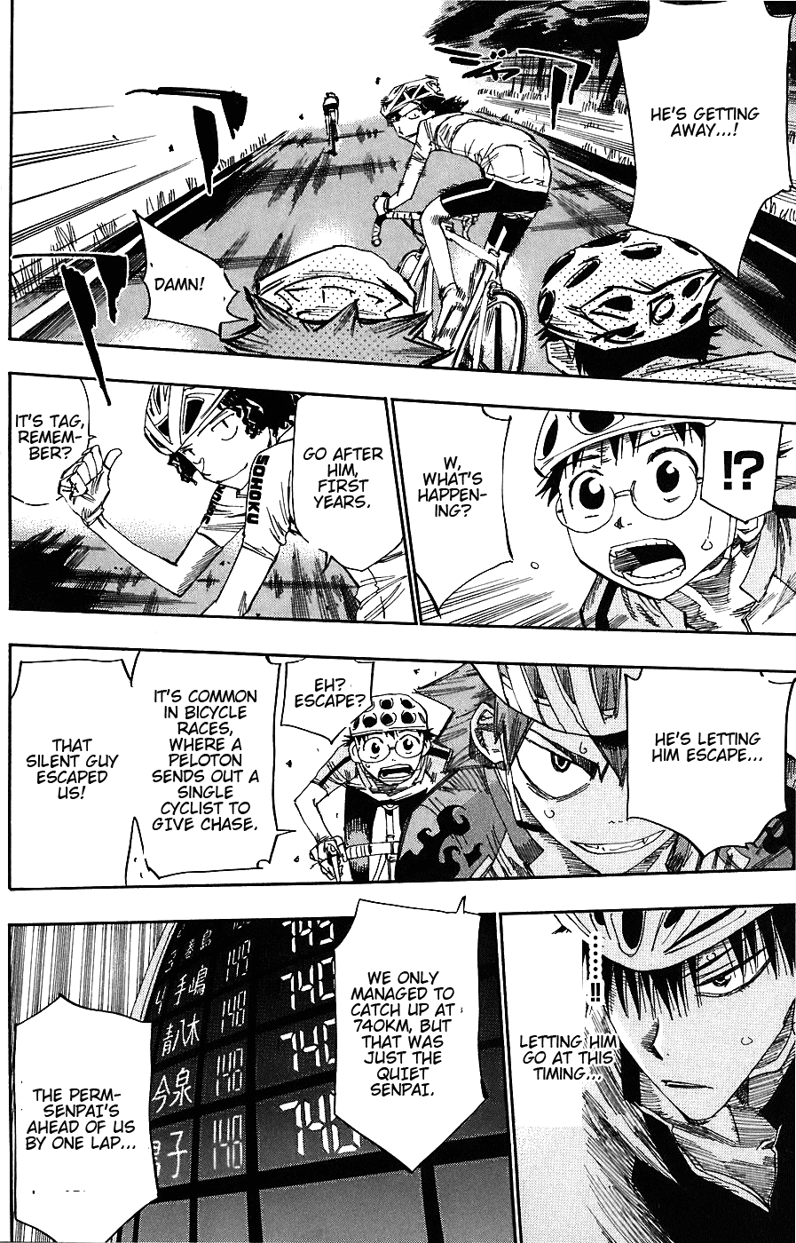 Yowamushi Pedal chapter 50 page 3