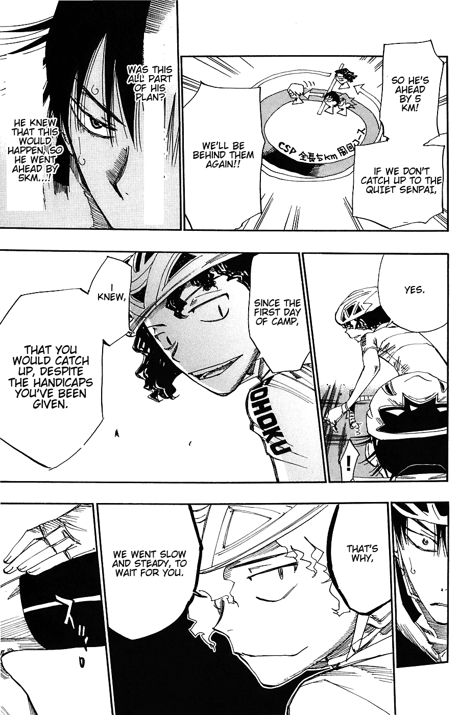 Yowamushi Pedal chapter 50 page 4