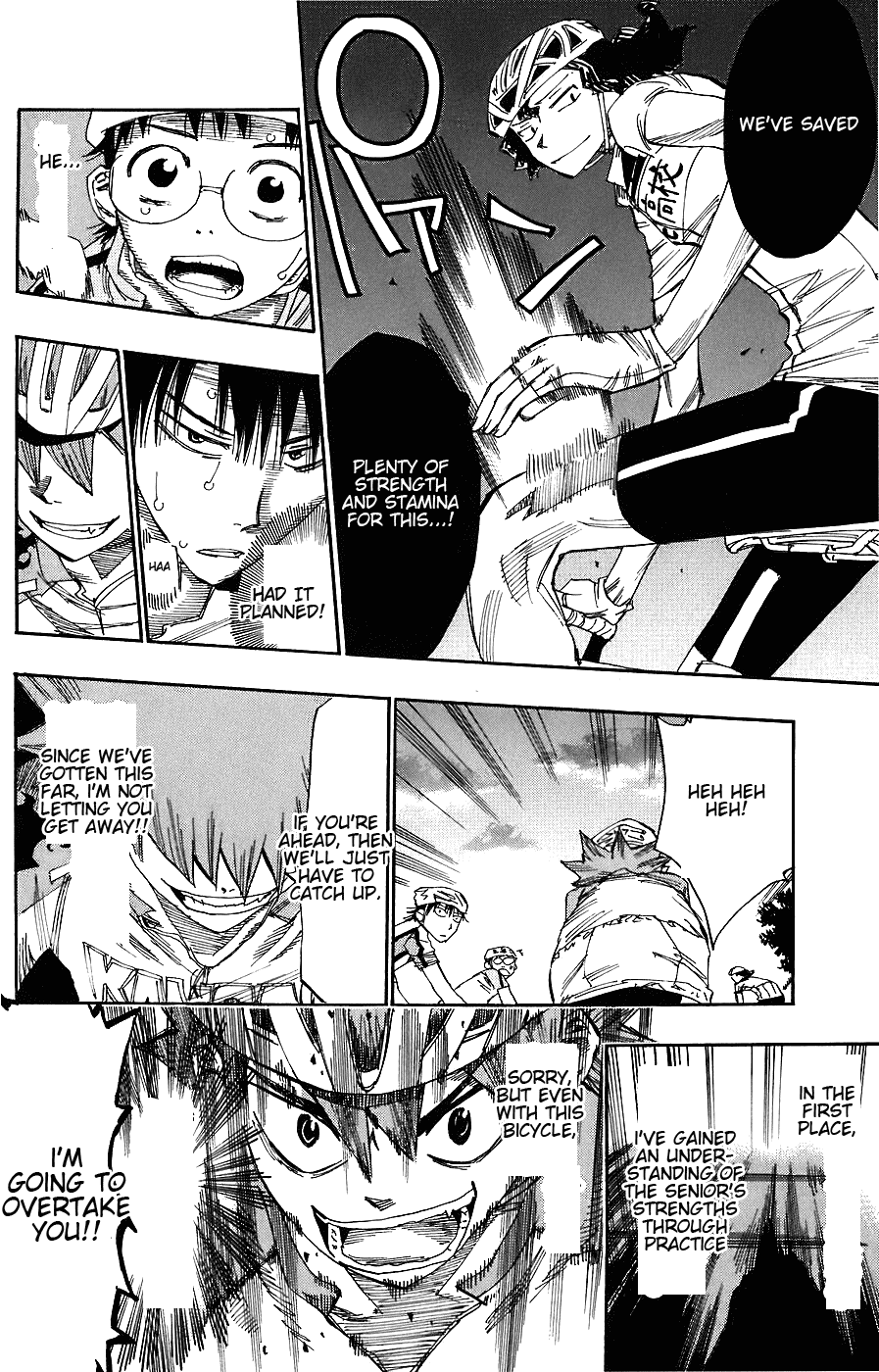 Yowamushi Pedal chapter 50 page 5