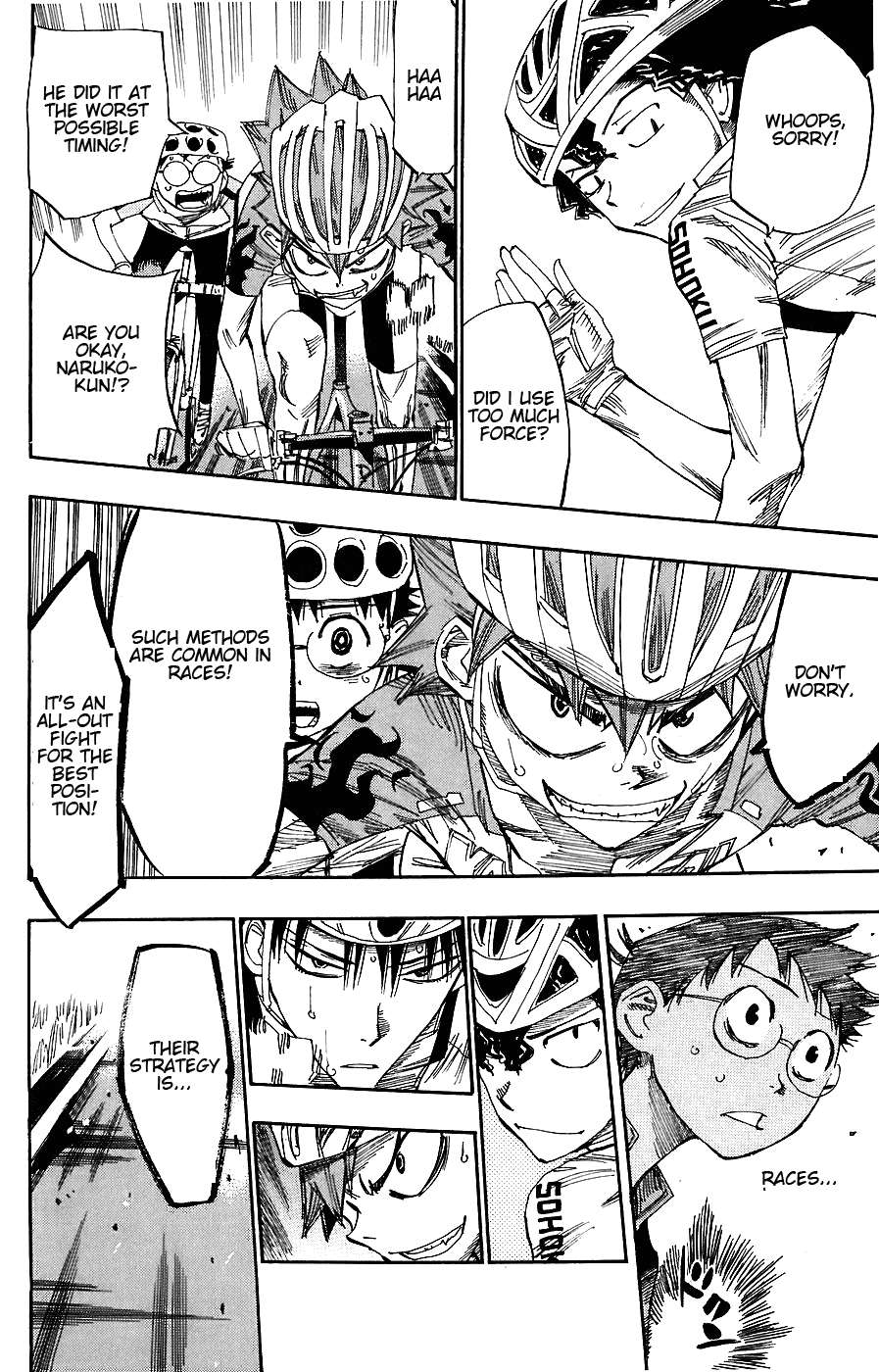 Yowamushi Pedal chapter 50 page 9