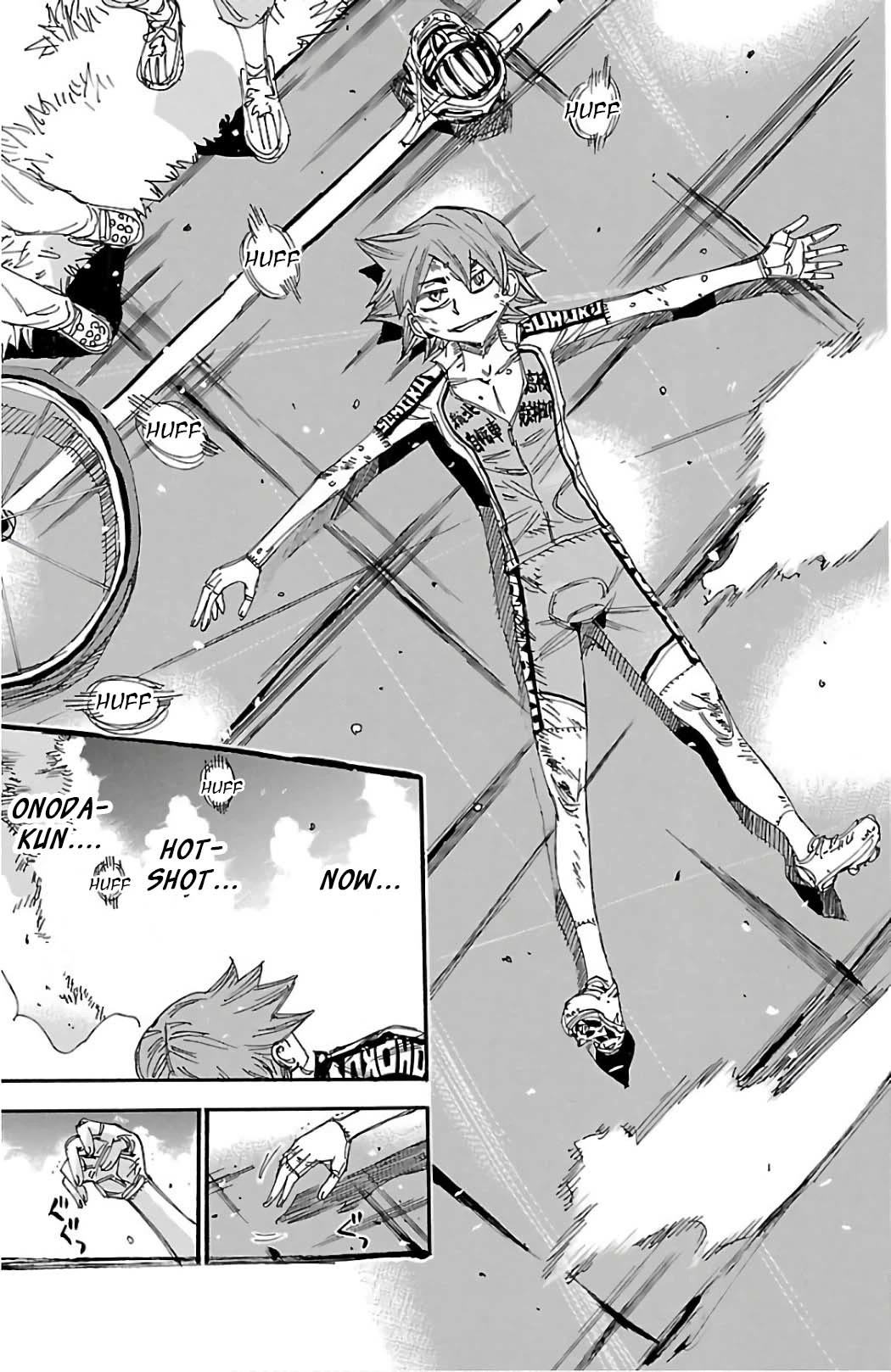 Yowamushi Pedal chapter 500 page 12